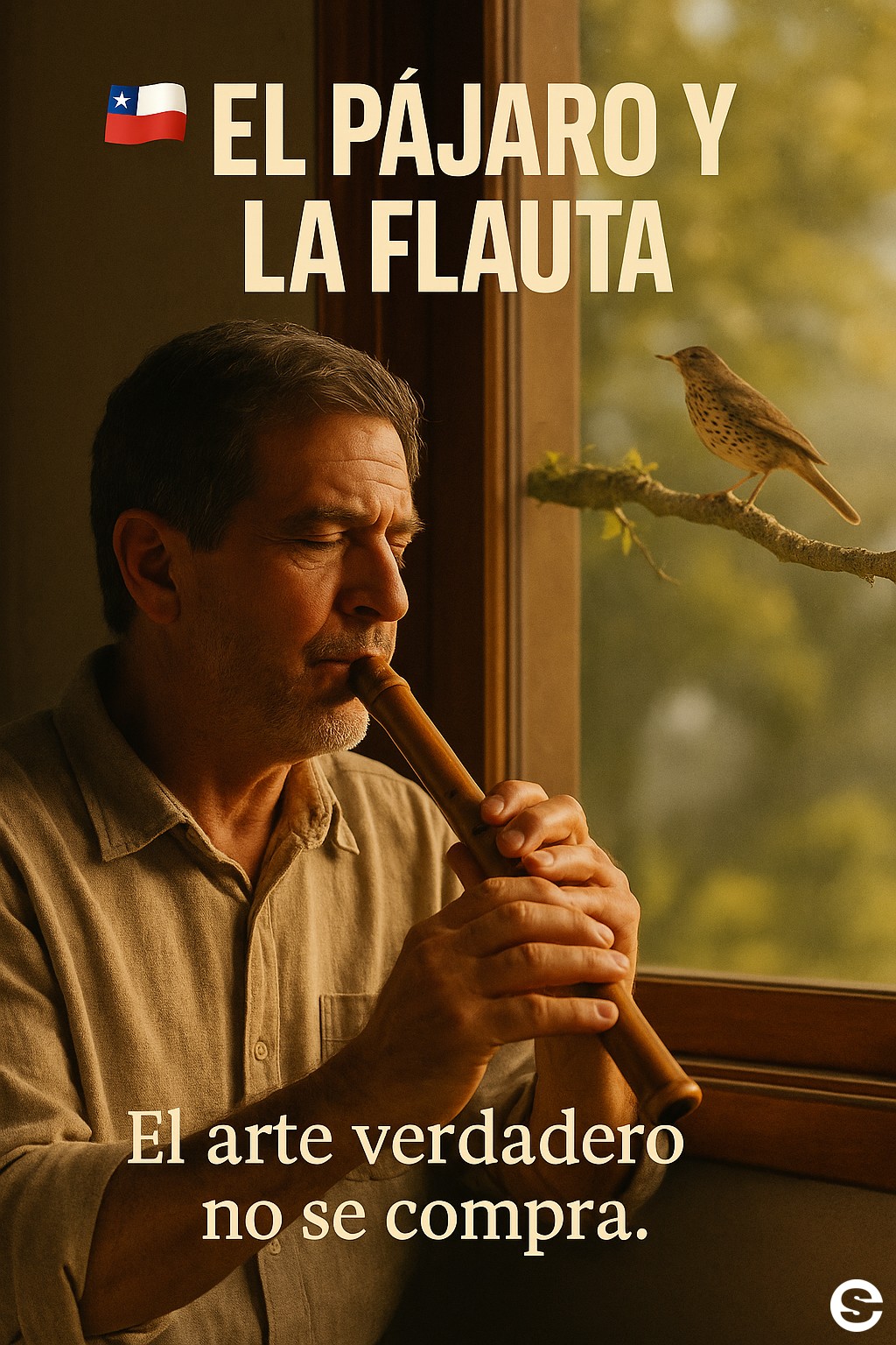 🇨🇱 🪶 El Pájaro y la Flauta.