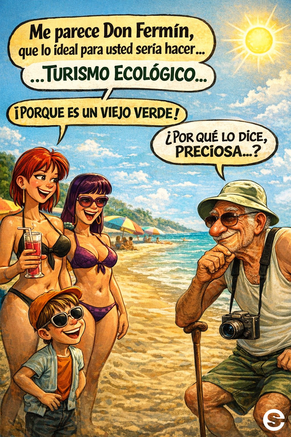 😂 🤝 Viejo verde.