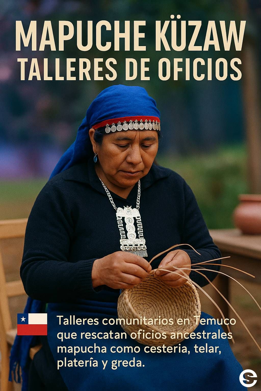 🇨🇱 Mapuche Küzaw – Talleres de oficios 🧵.