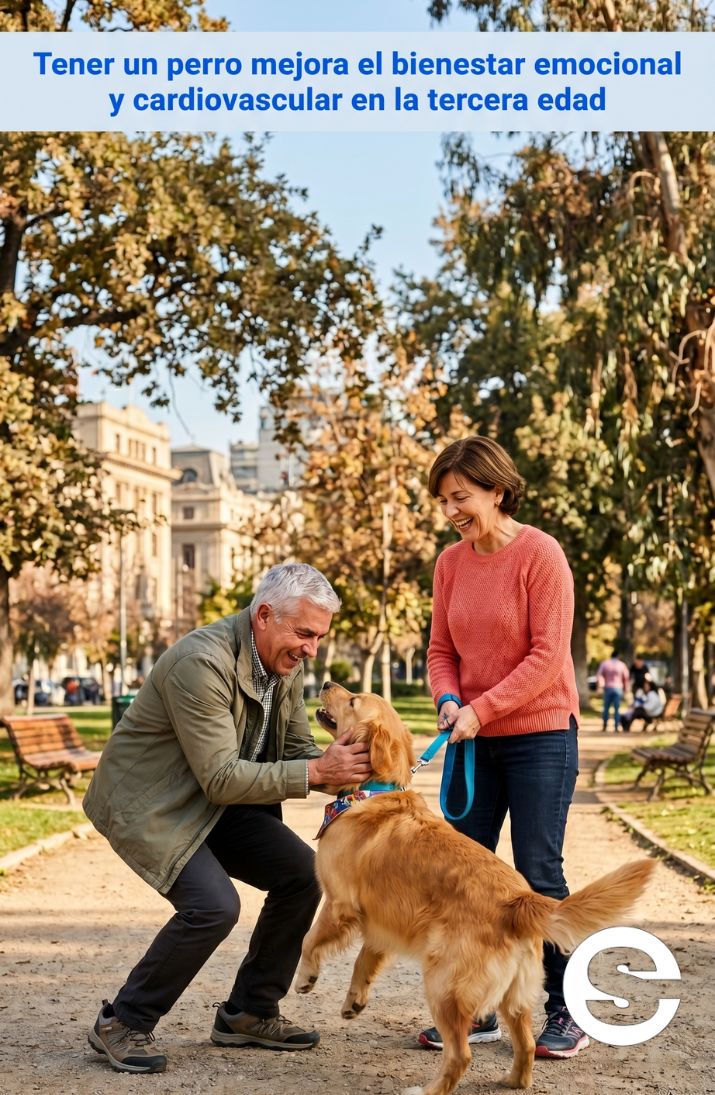 🌐🎡 El mejor amigo de tu salud: Tener un perro mejora el bienestar emocional y cardiovascular en la tercera edad 🐕.