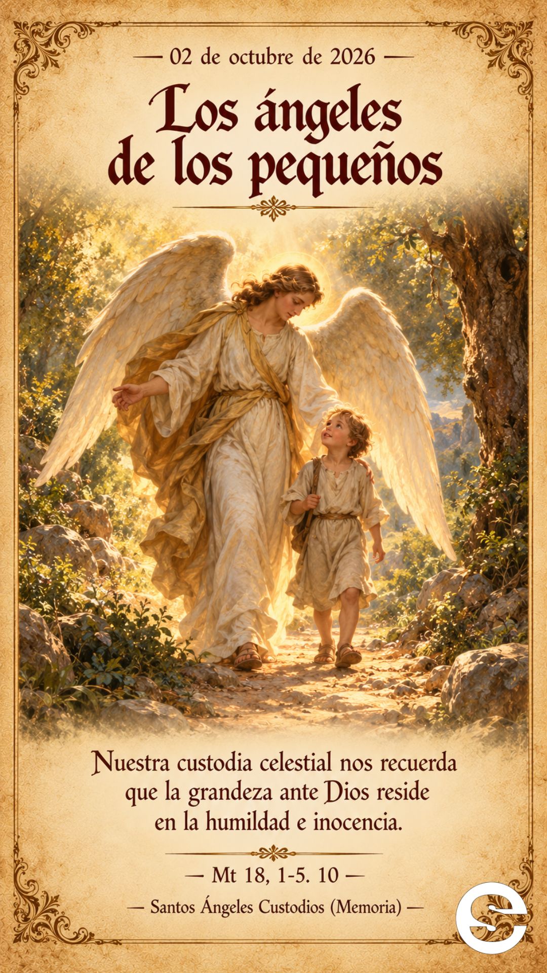 👼 Los ángeles de los pequeños.