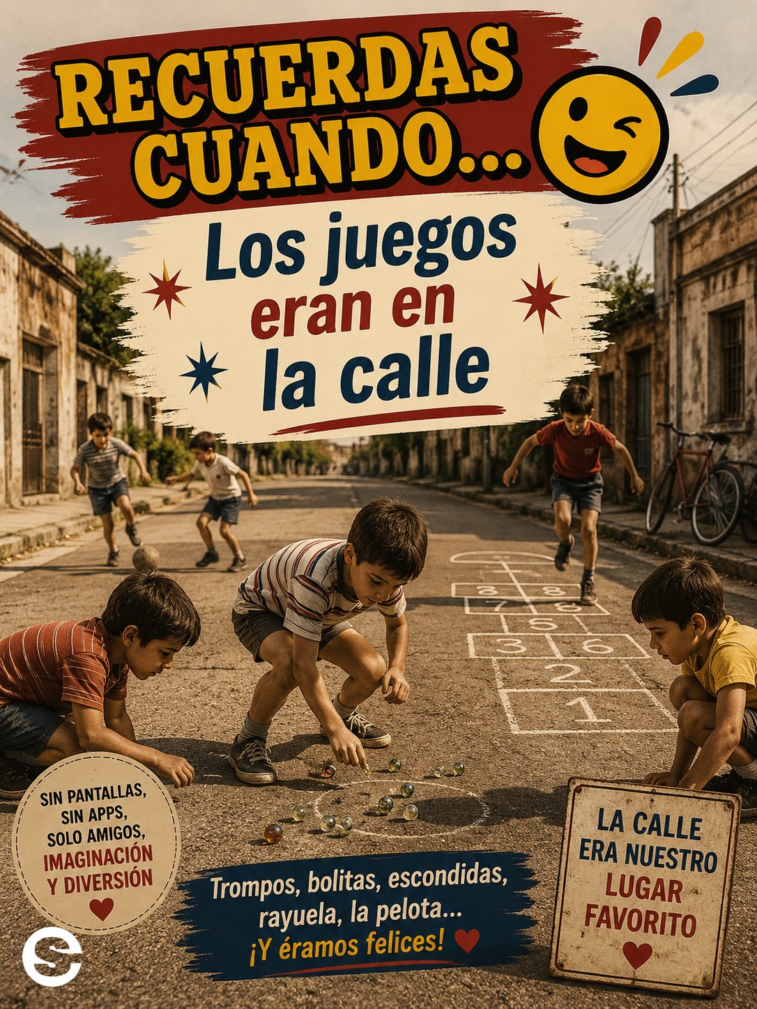 🤝 Recuerdas Cuando😂 🤝 Los juegos eran en la calle.