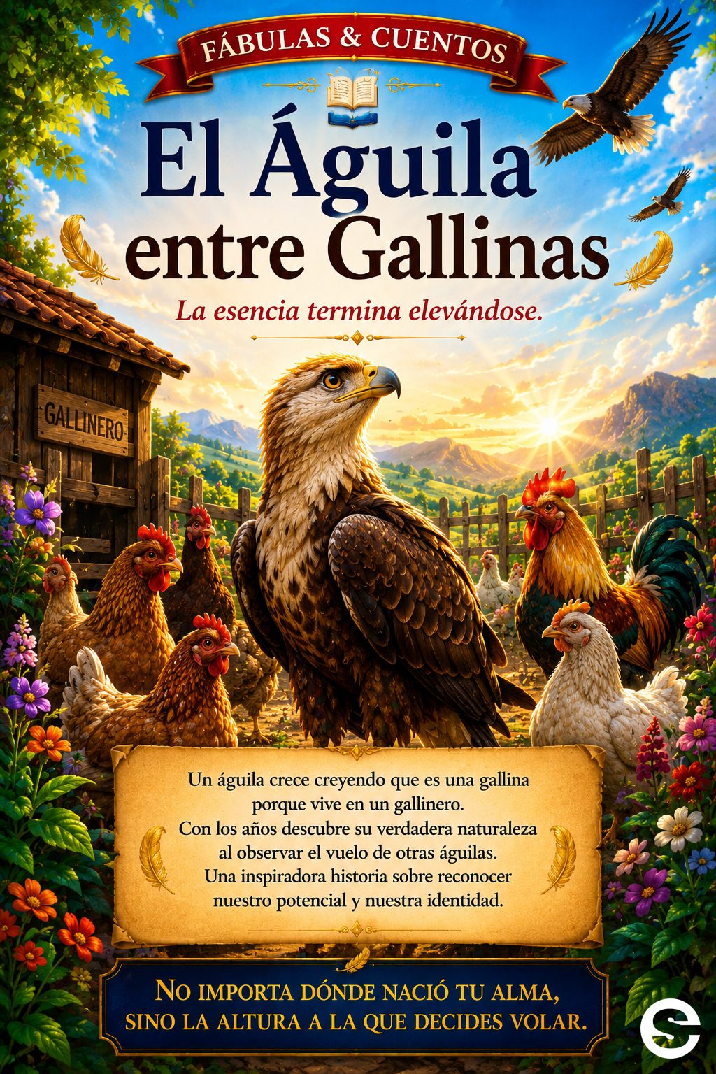 🌍🦅 El Águila entre Gallinas.