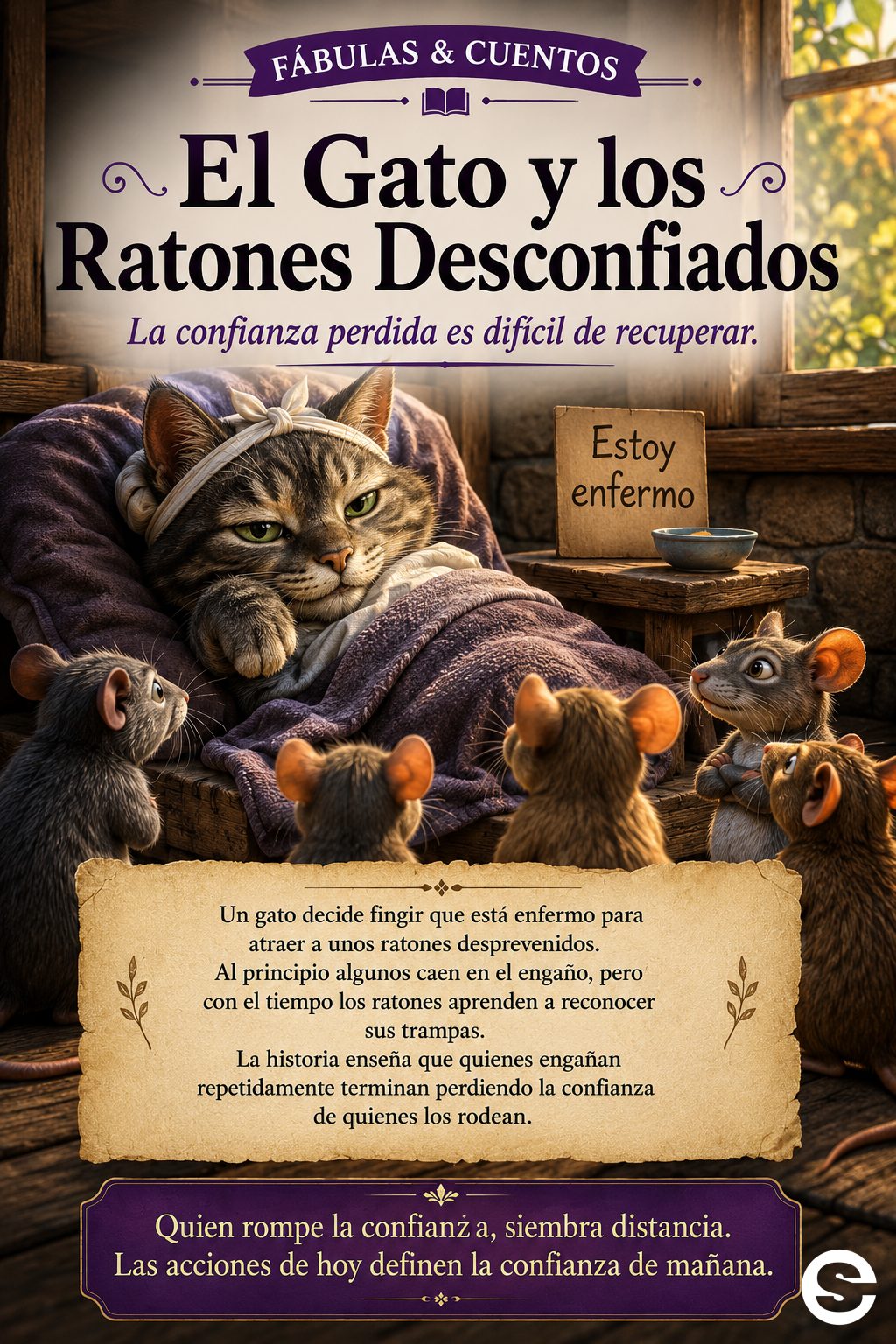 🌍🦜 El Gato y los Ratones Desconfiados.