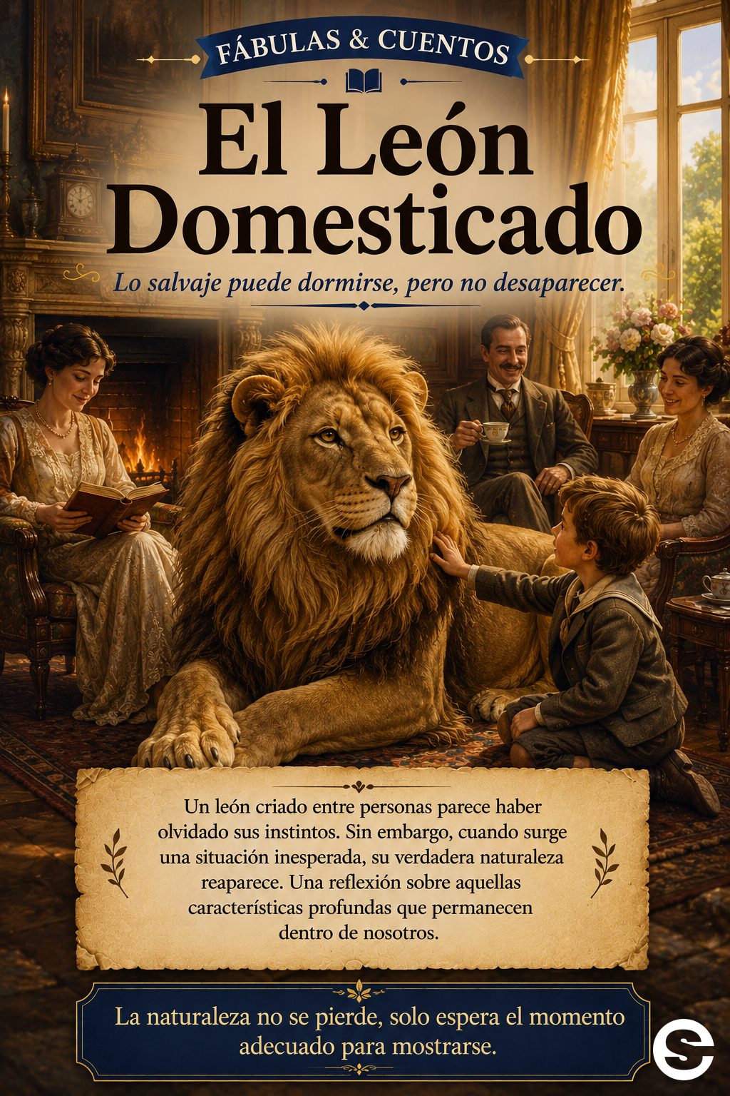 🌍🦁 El León Domesticado.