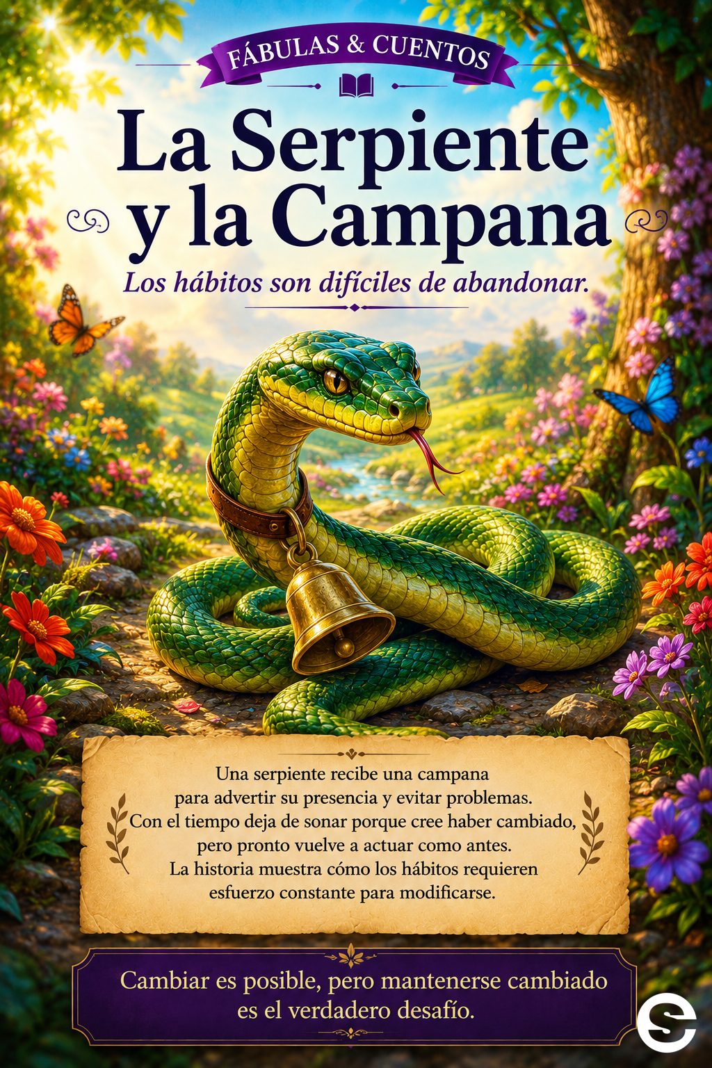 🌍🦥 La Serpiente y la Campana.