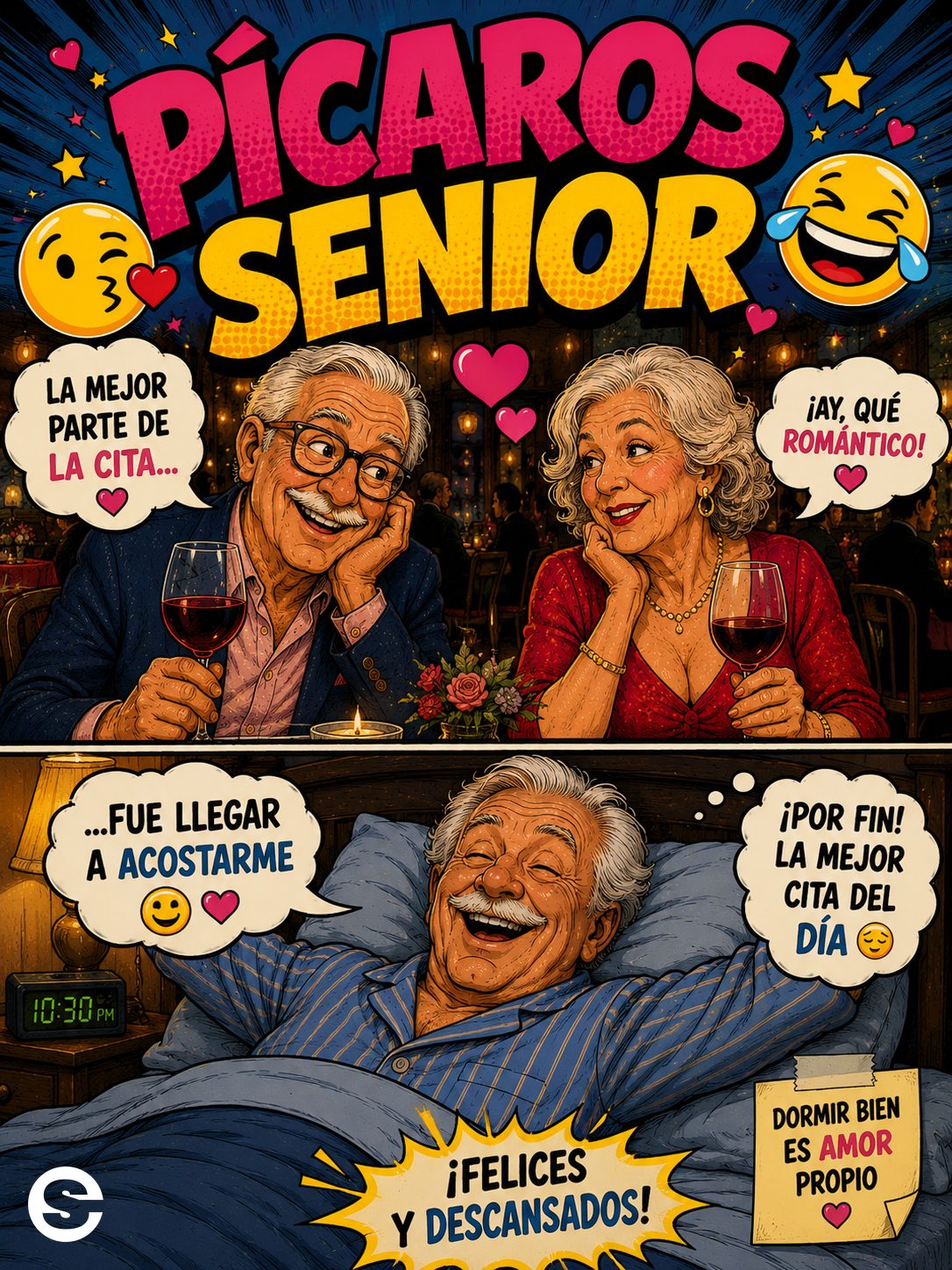 😏 Pícaros Senior🤣 🎉 La mejor parte de la cita fue llegar a acostarme.