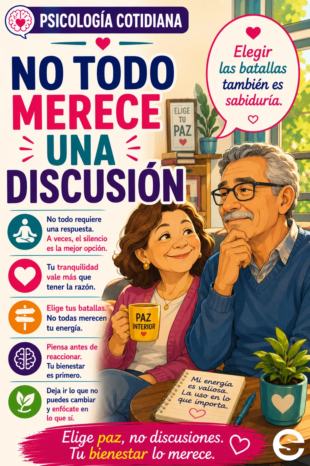 No todo merece una discusión.
