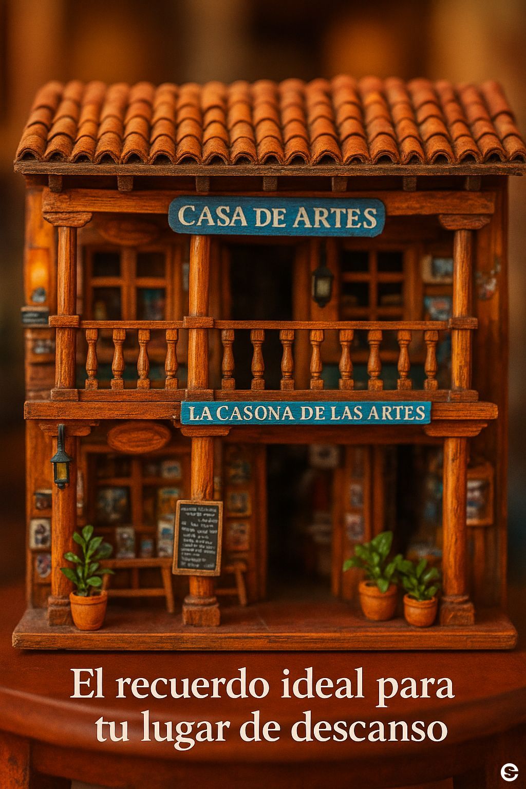 🇨🇱 Retablo “Casa de Artes” 🏠.