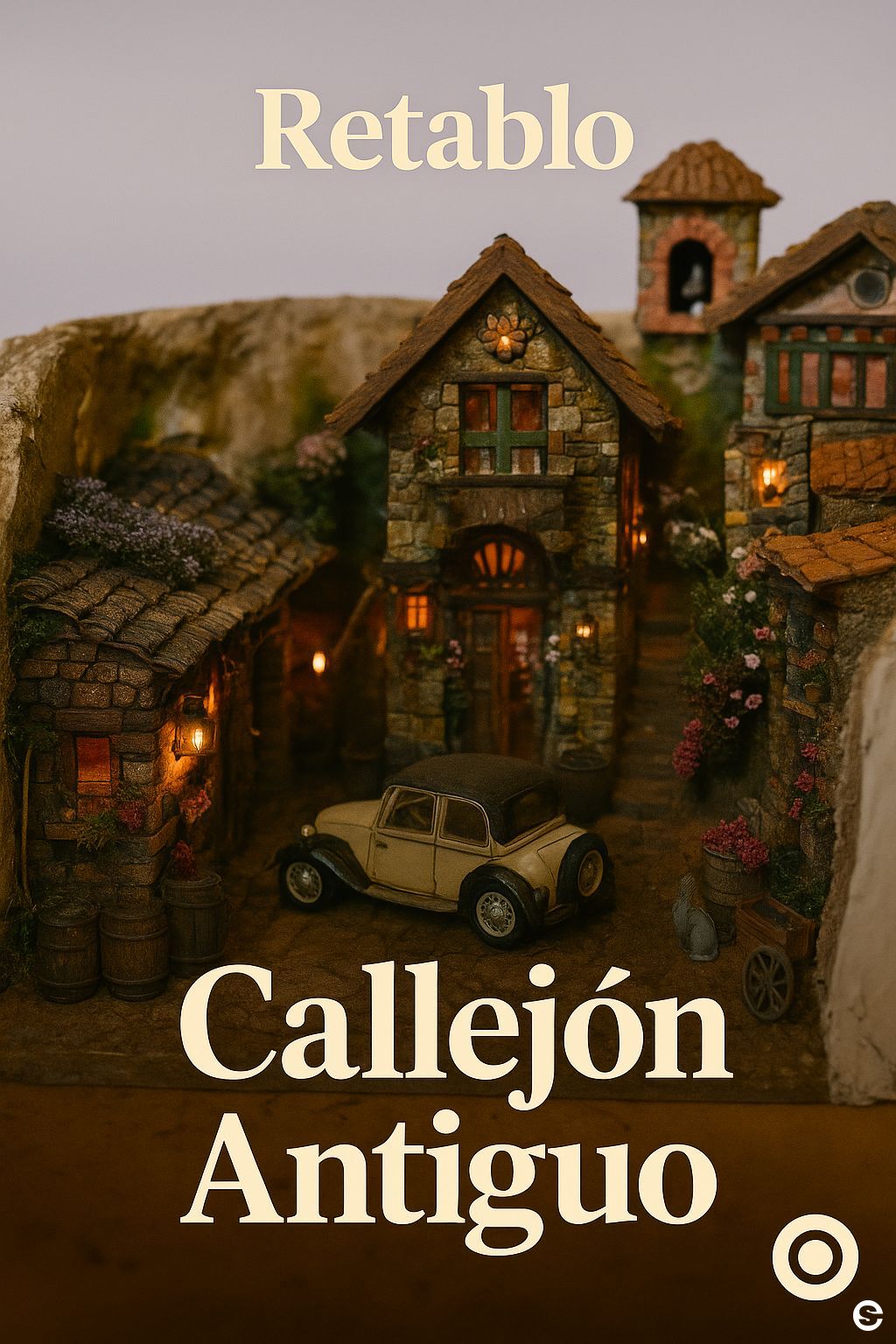 🇨🇱 Retablo “Callejón Antiguo” 🌆.