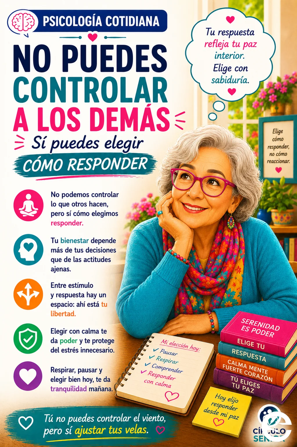 No puedes controlar a los demás