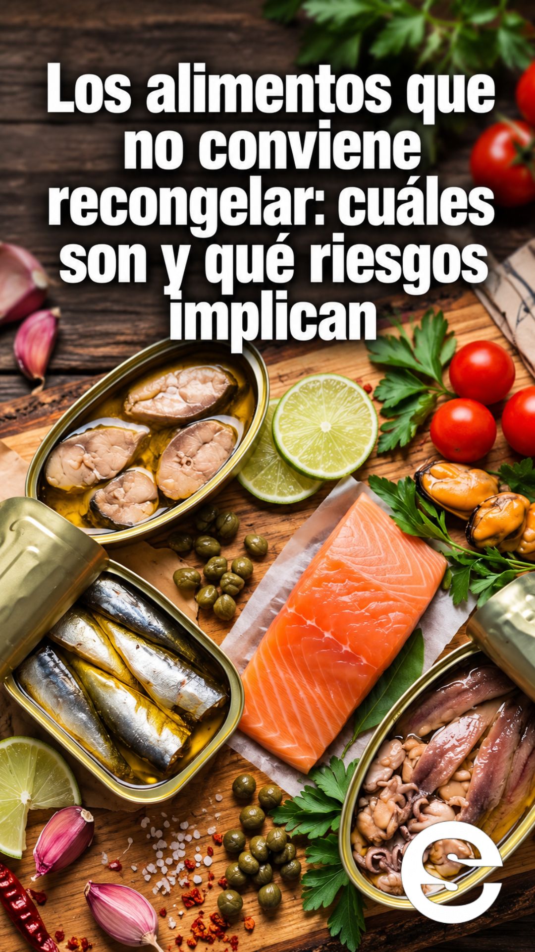 🌎 🥗 ❄ Alimentos que no conviene volver a congelar: cómo evitar riesgos en la cocina.