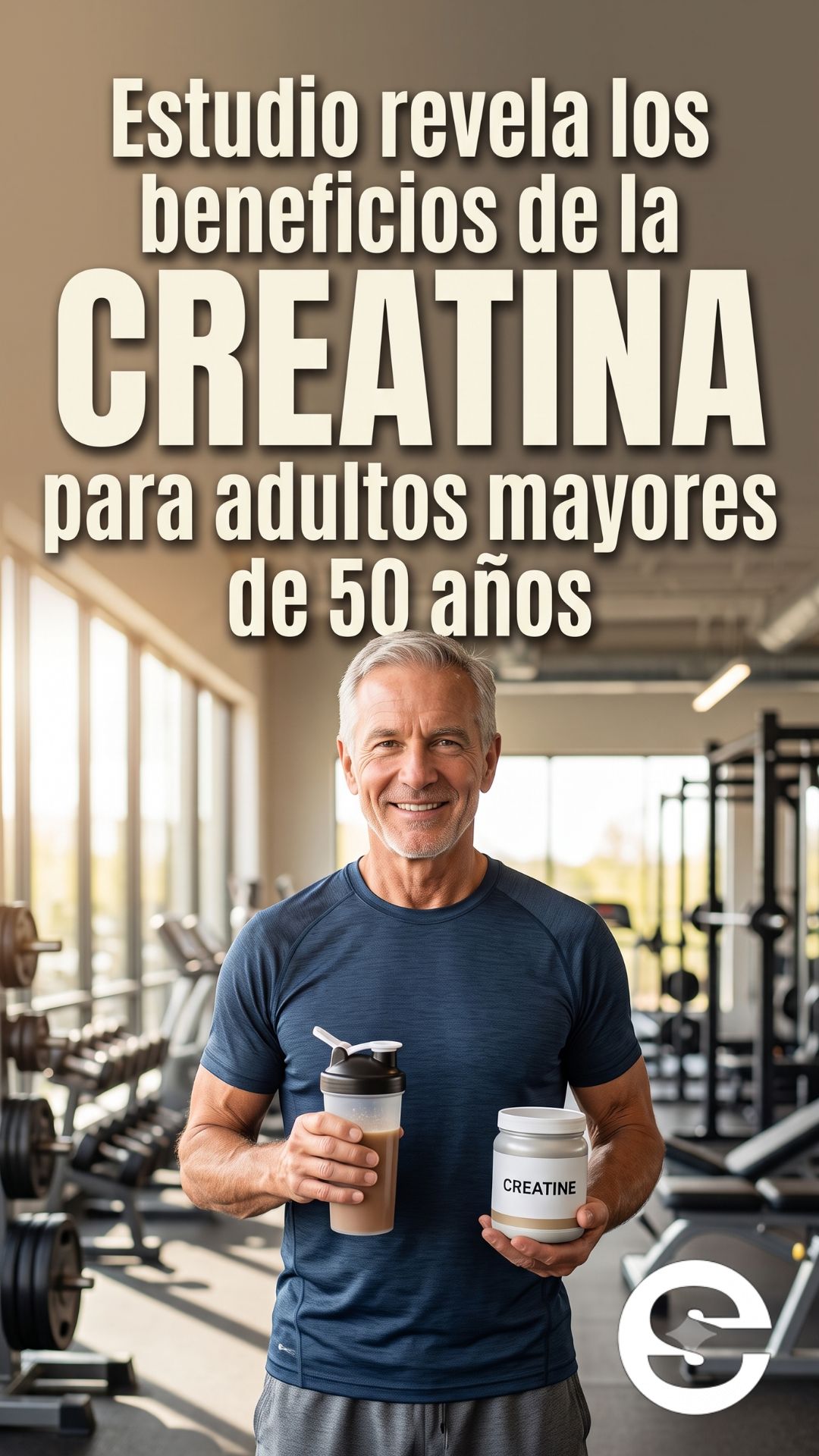 🇪🇸🧘 La creatina ya no es solo para deportistas: un estudio revela los beneficios de este suplemento para los adultos mayores de 50 anos 🍎.