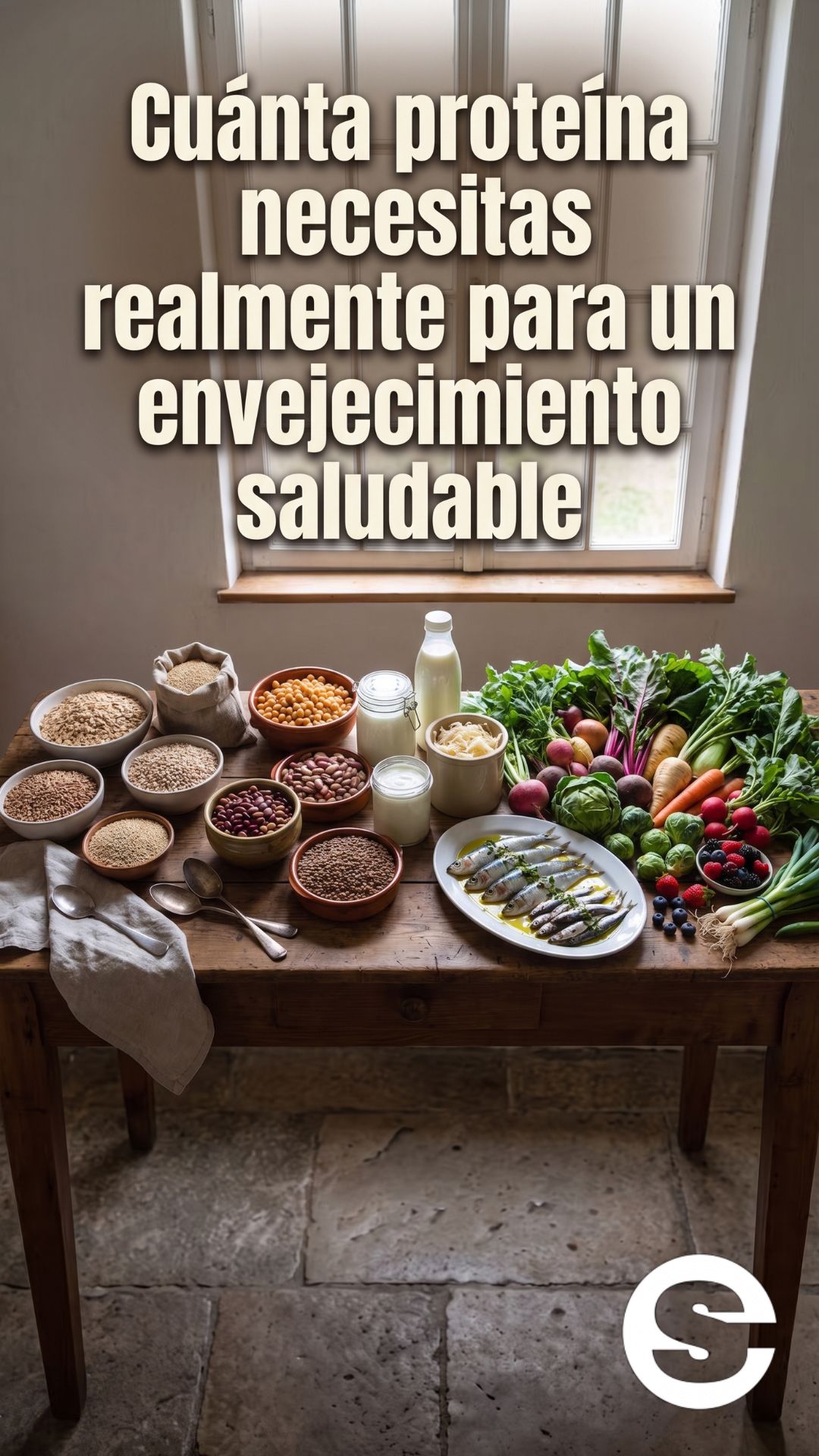 🌐🧘 Cuánta proteína necesita el cuerpo para envejecer de forma saludable 🍎.