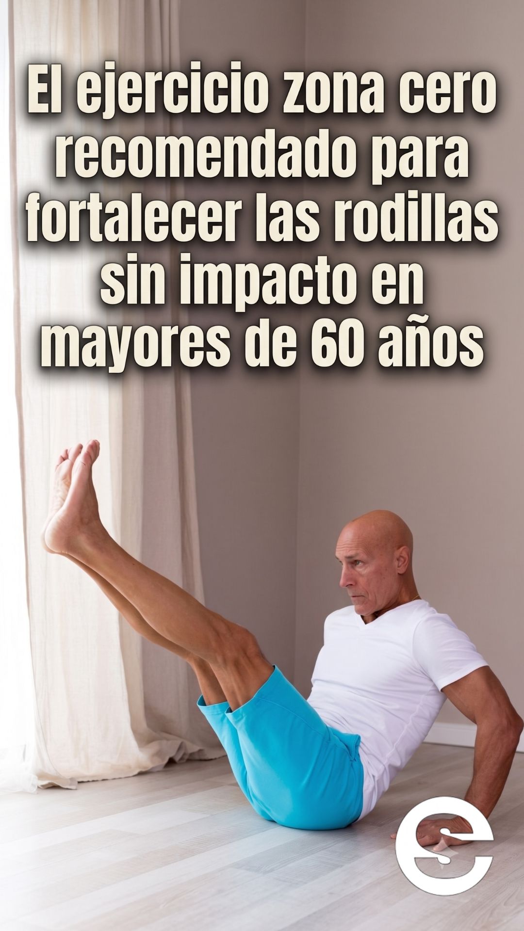 🇨🇱🧘 Tendencia en 2026: El ejercicio zona cero recomendado para fortalecer las rodillas sin impacto en mayores de 60 años 🏋️.