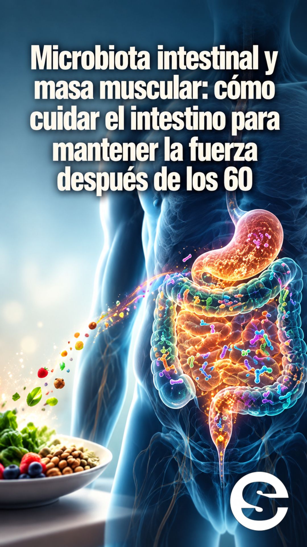 🇦🇷 🧘 🍎 Microbiota intestinal y masa muscular: cómo cuidar el intestino para mantener la fuerza después de los 60.