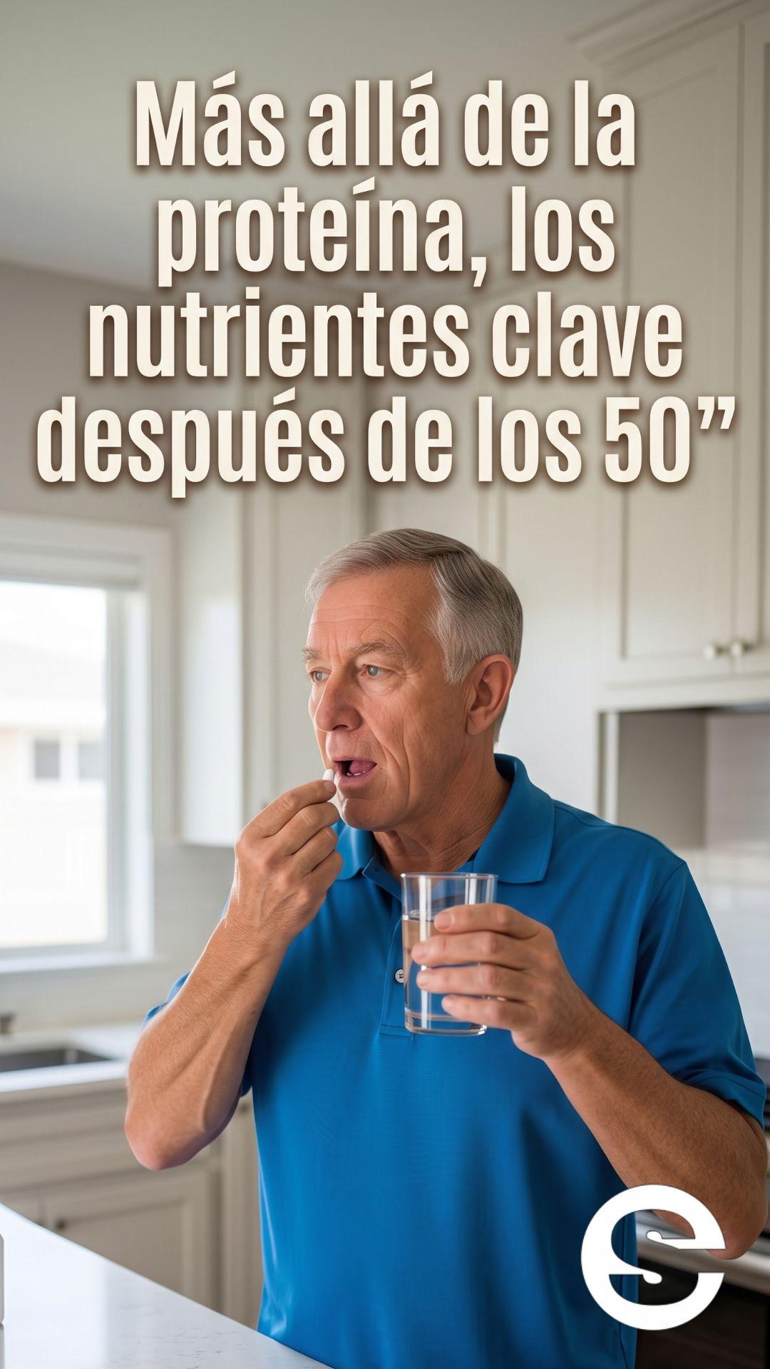 🌐🧘 Mas alla de la proteína cual es el nutriente que destacan los expertos después de los 50 años 🍎.