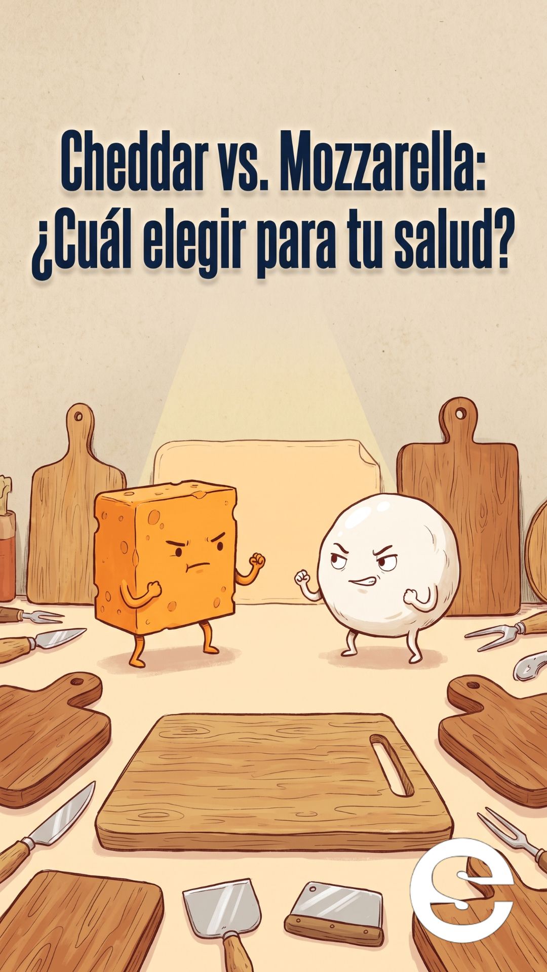 🇨🇱🧘 Cheddar vs. Mozzarella: ¿Cuál elegir para tu salud? 🩺.