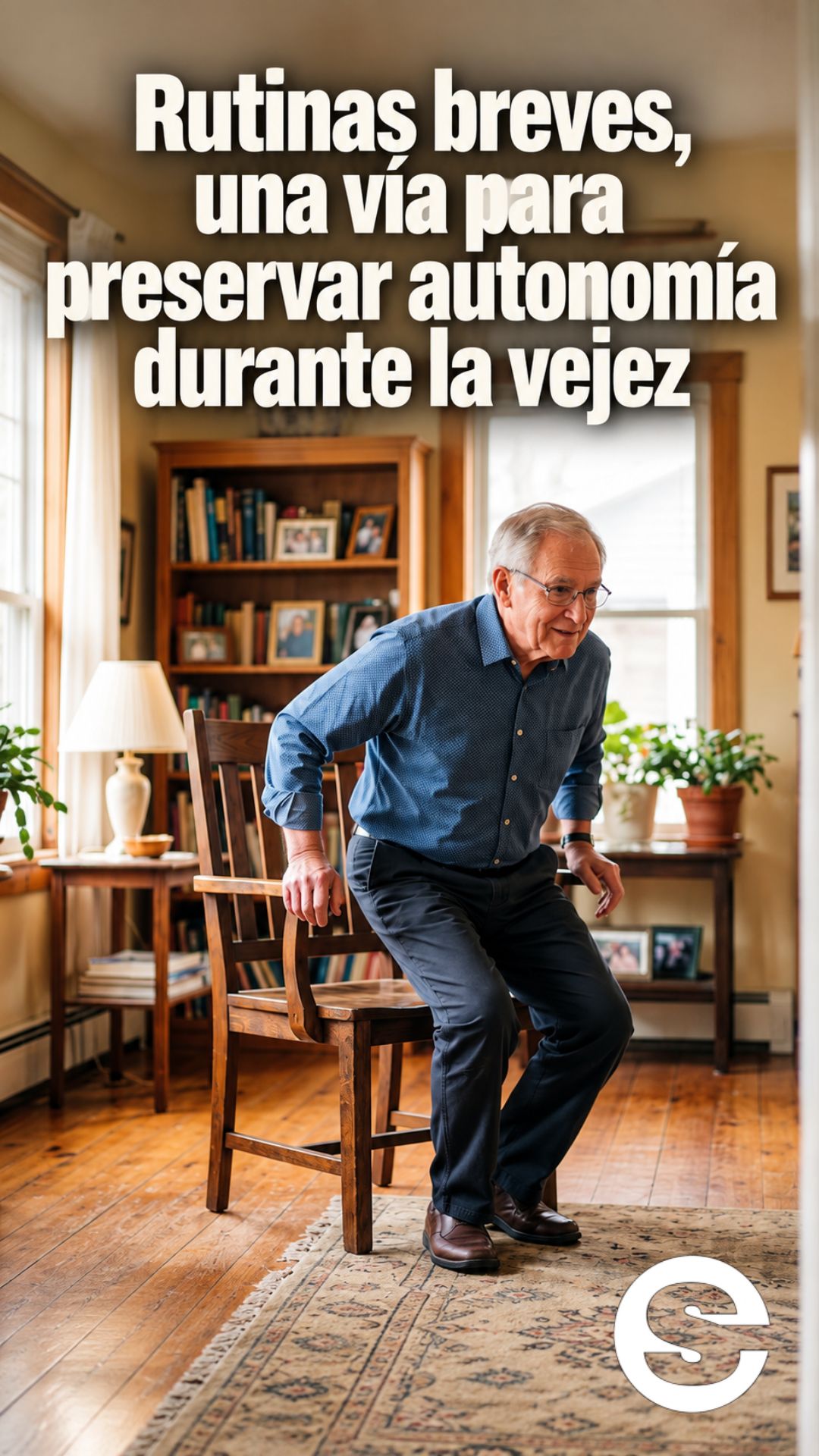 🌐🧘🏋️ Rutinas breves de fuerza: una clave para preservar la autonomía después de los 60.