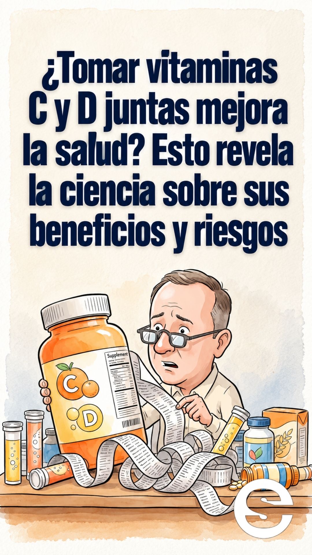 🌐 🧘 🩺 ¿Tomar vitaminas C y D juntas mejora la salud? Esto revela la ciencia sobre sus beneficios y riesgos.