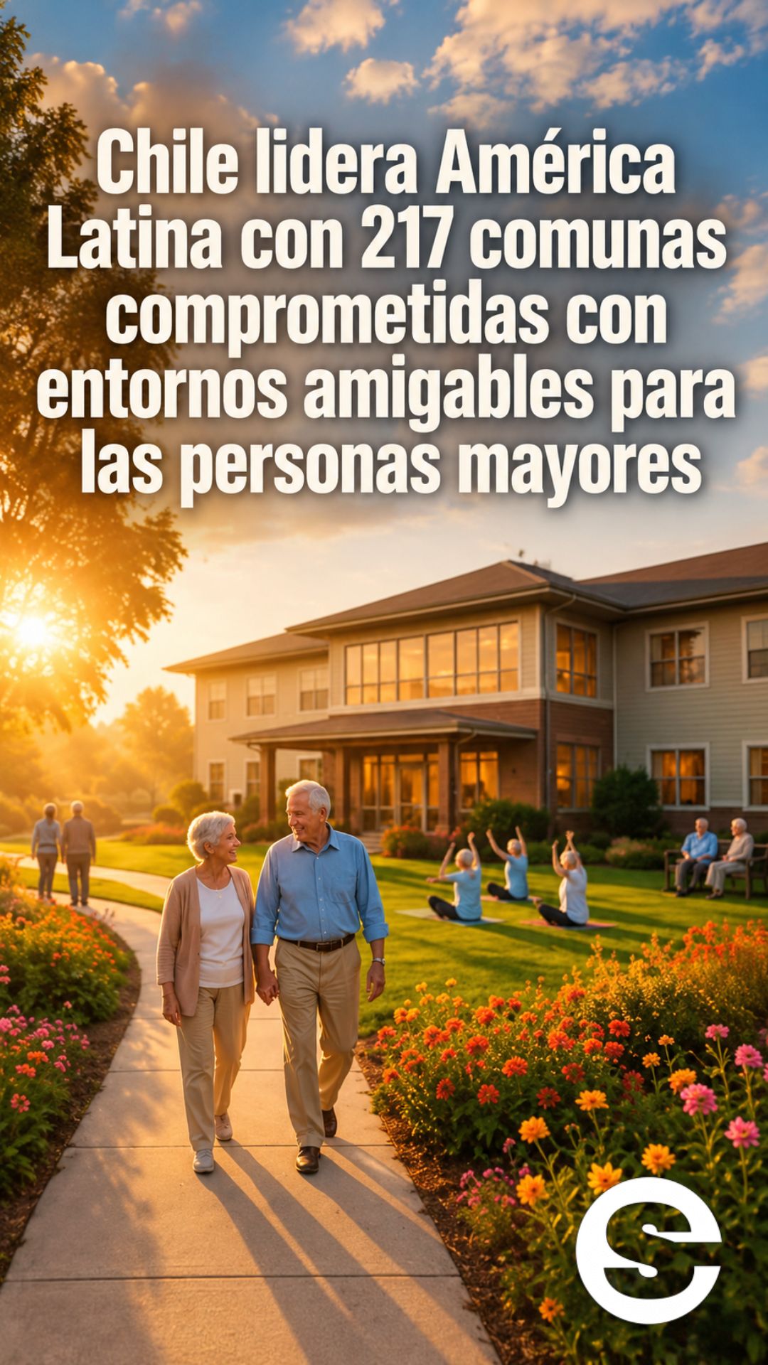 🇨🇱🕊🗣 Chile lidera América Latina con 217 comunas comprometidas con entornos amigables para las personas mayores.
