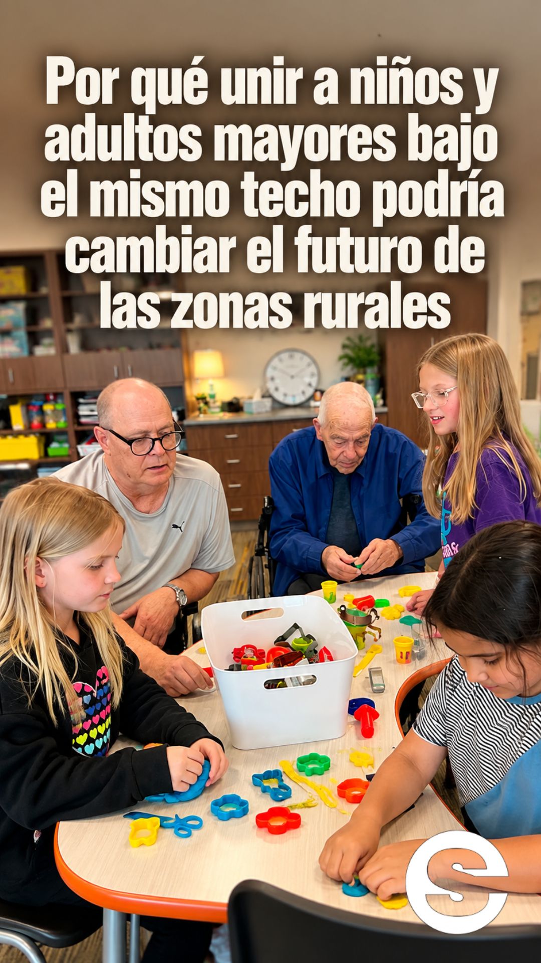 🇺🇸🕊🗣 Niños y personas mayores bajo un mismo techo: el modelo que transforma la vida en comunidad.