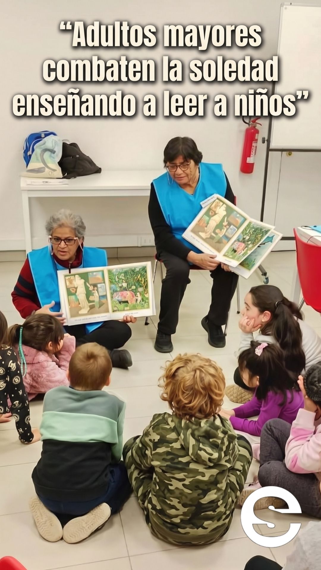 🇨🇱🕊 Leer es Poderoso: Programa liderado por adultos mayores mejora la velocidad lectora de los niños en Chile 🙌.