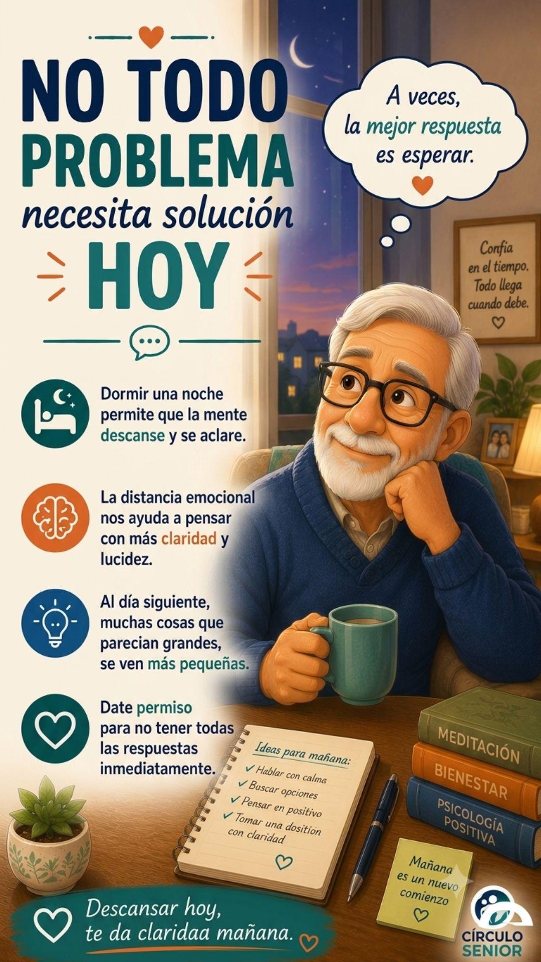 🇨🇱🕊 No todo problema necesita solucion hoy, paciencia y bienestar 🧘‍♂️.