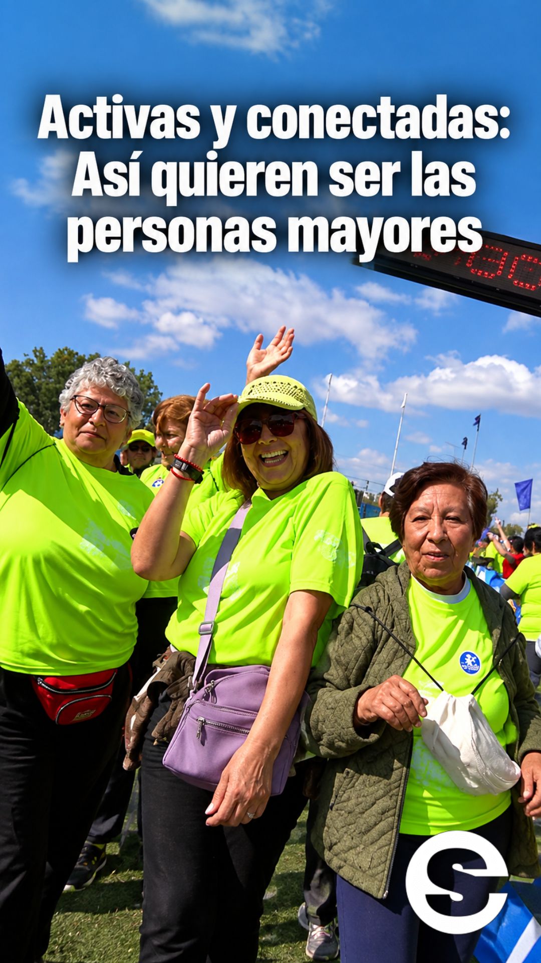 🇨🇱🕊🗣 Activas y conectadas: así quieren vivir las personas mayores.