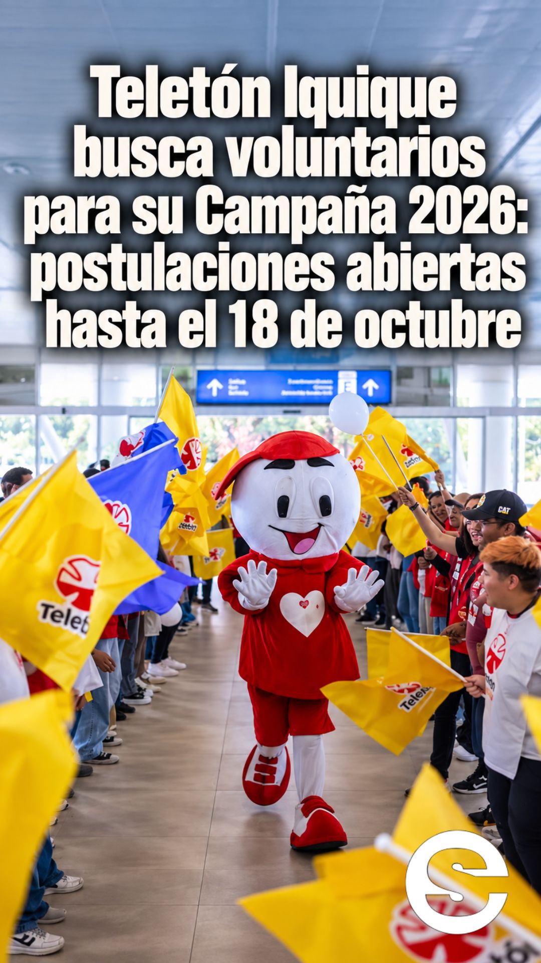 🇨🇱🤝 Voluntariado Teletón ❤️.