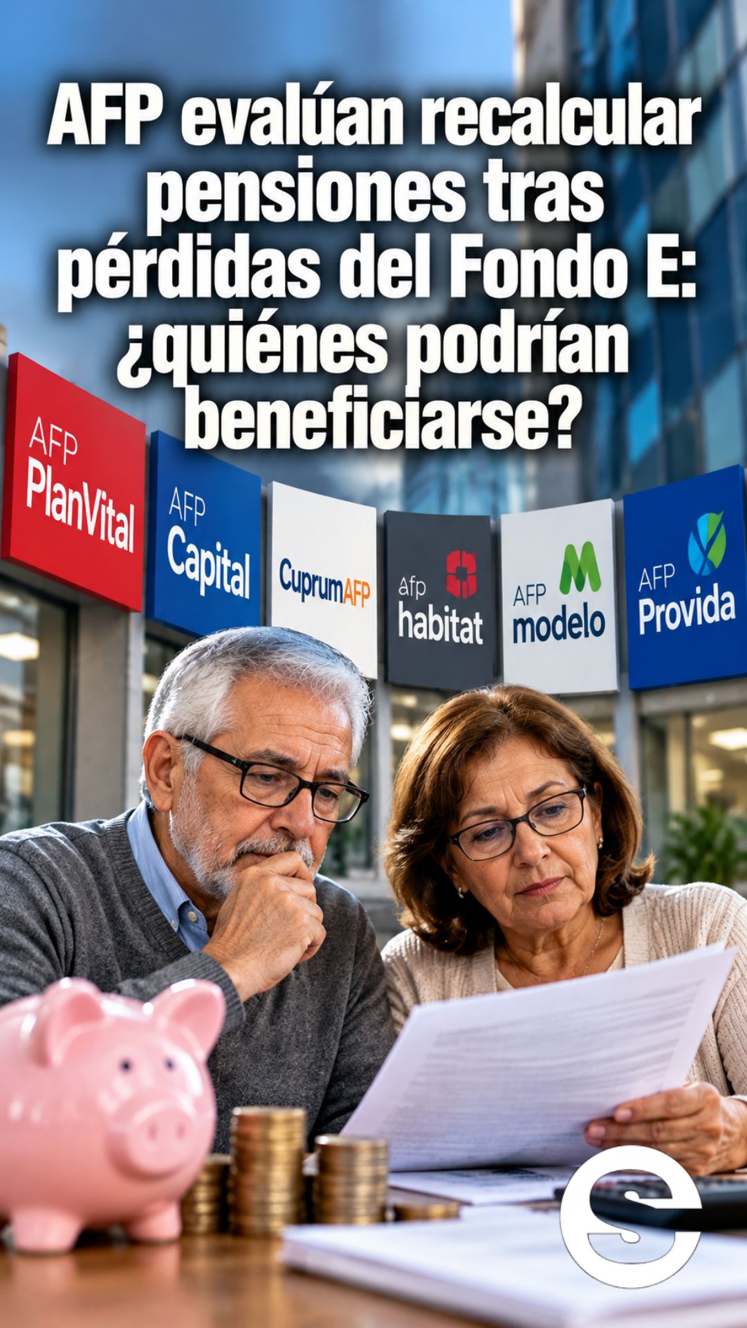 🇨🇱 💰 AFP evalúan recalcular pensiones tras pérdidas del Fondo E: ¿quiénes podrían beneficiarse?.