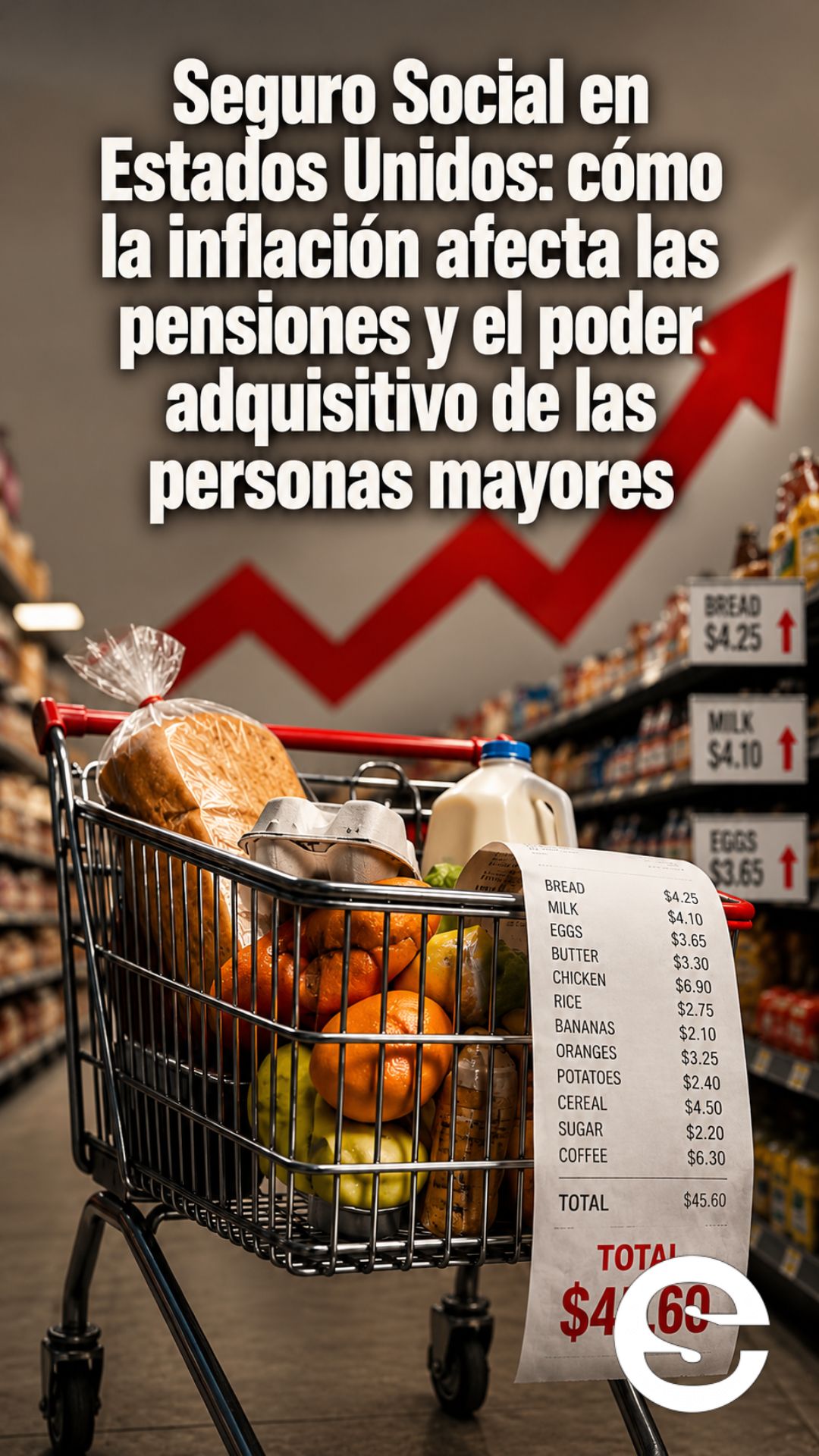 🇺🇸💸🏦 Seguro Social en Estados Unidos: cómo la inflación afecta las pensiones y el poder adquisitivo de las personas mayores.