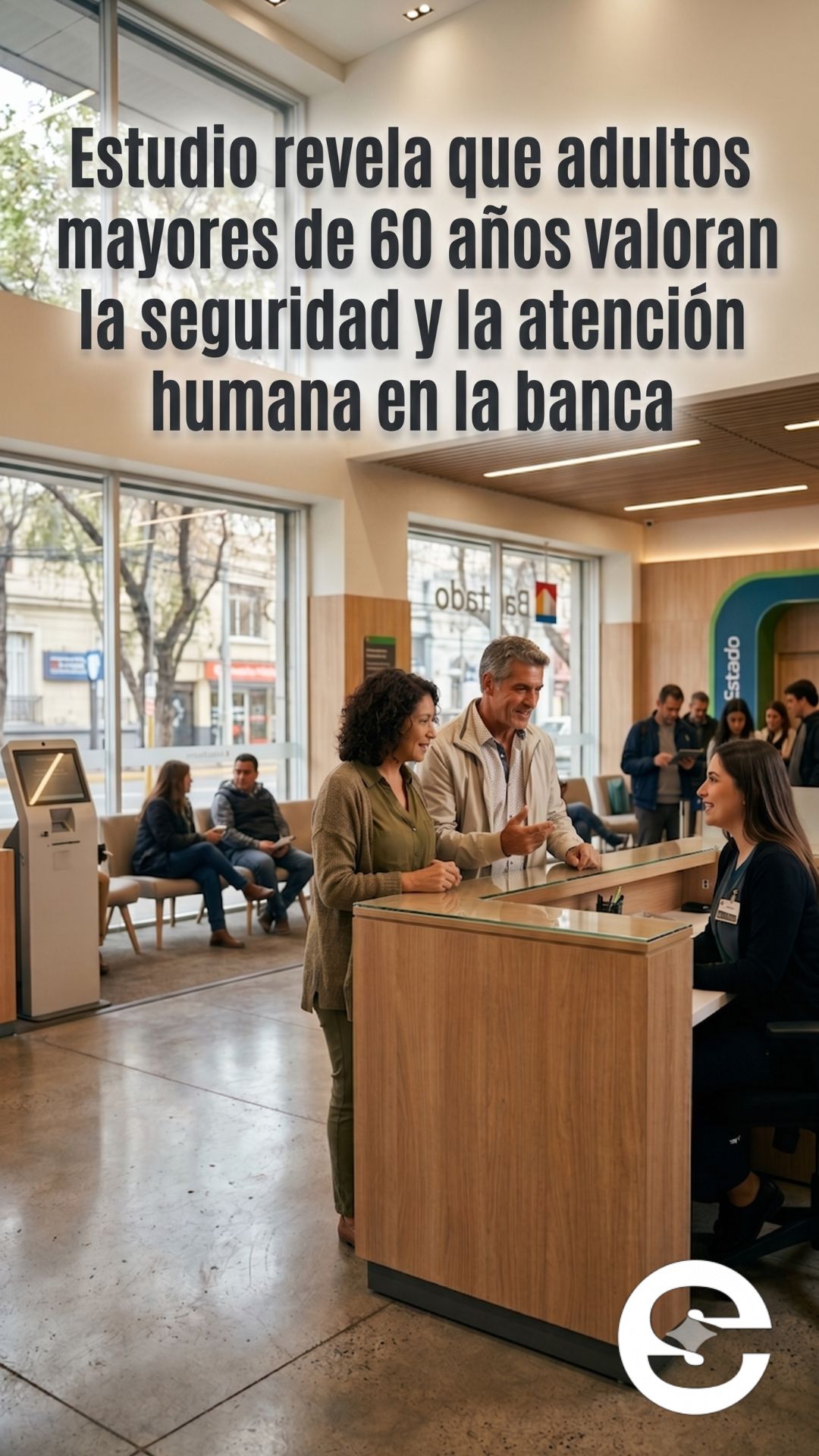 🇨🇱📍 Estudio revela que adultos mayores de 60 anos valoran la seguridad y la atencion humana en la banca 🌍.