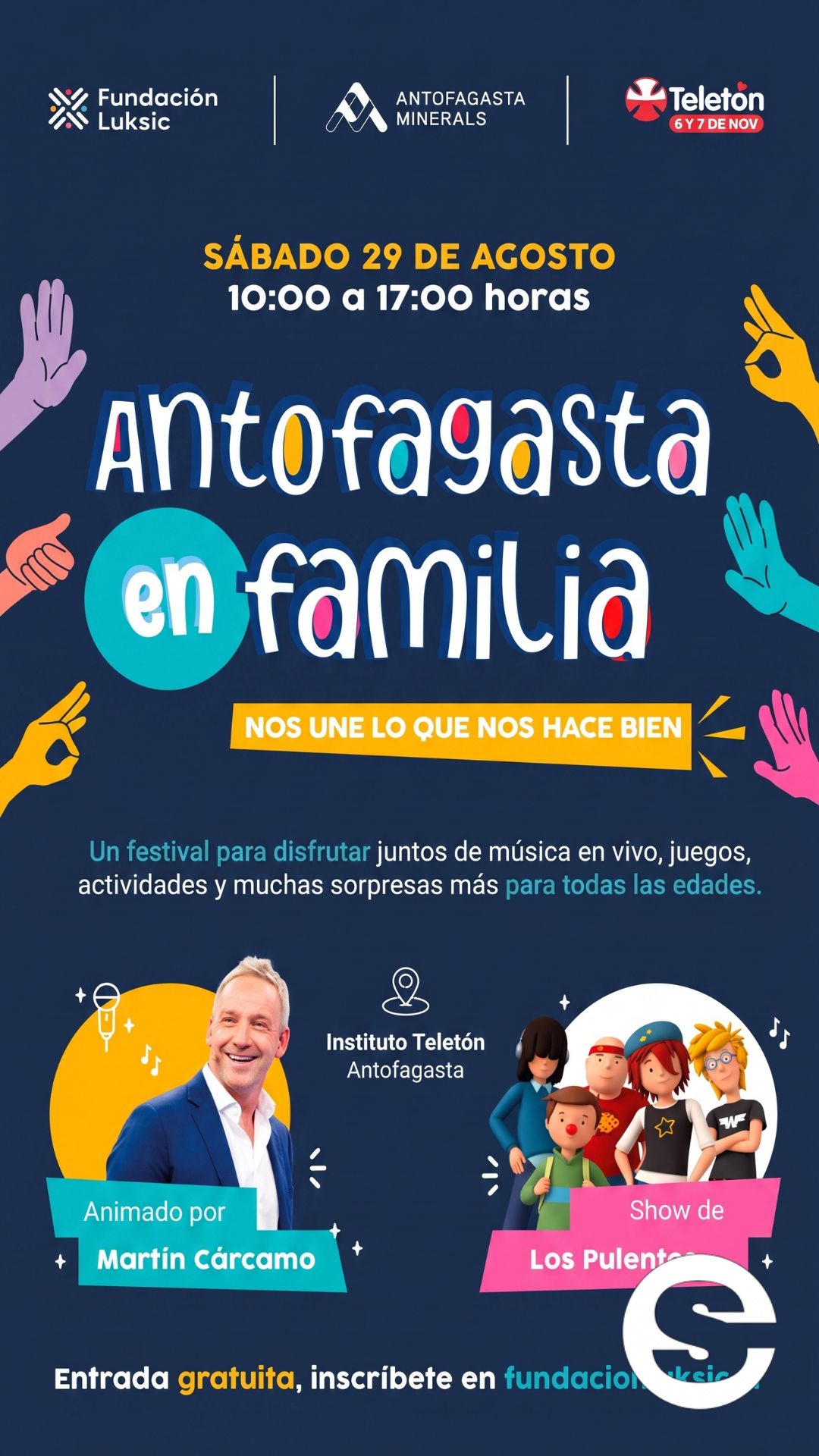 🇨🇱🎡 ¡Súmate al festival Antofagasta en familia! 🎟.