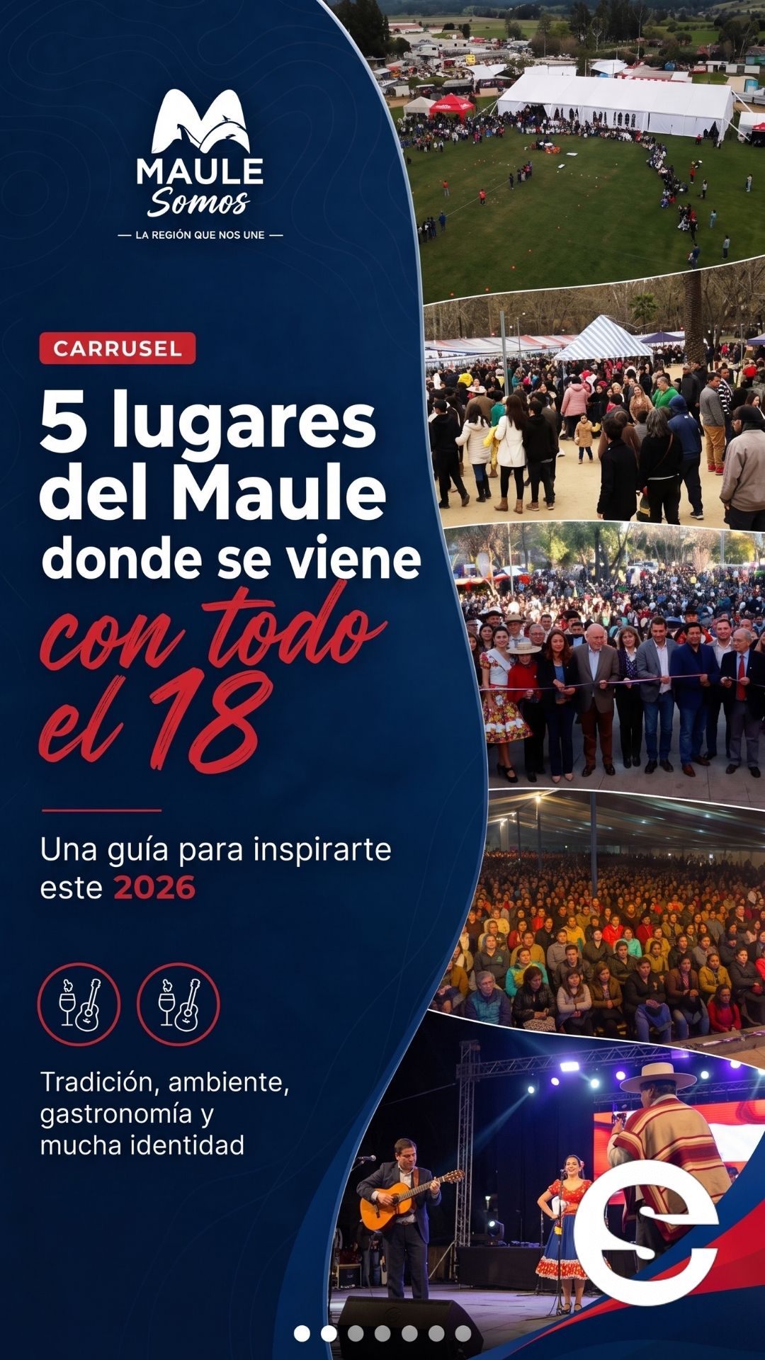 🇨🇱🎡 Fiestas Patrias 2026 en el Maule: Los mejores lugares para vivir la tradición 🎟.