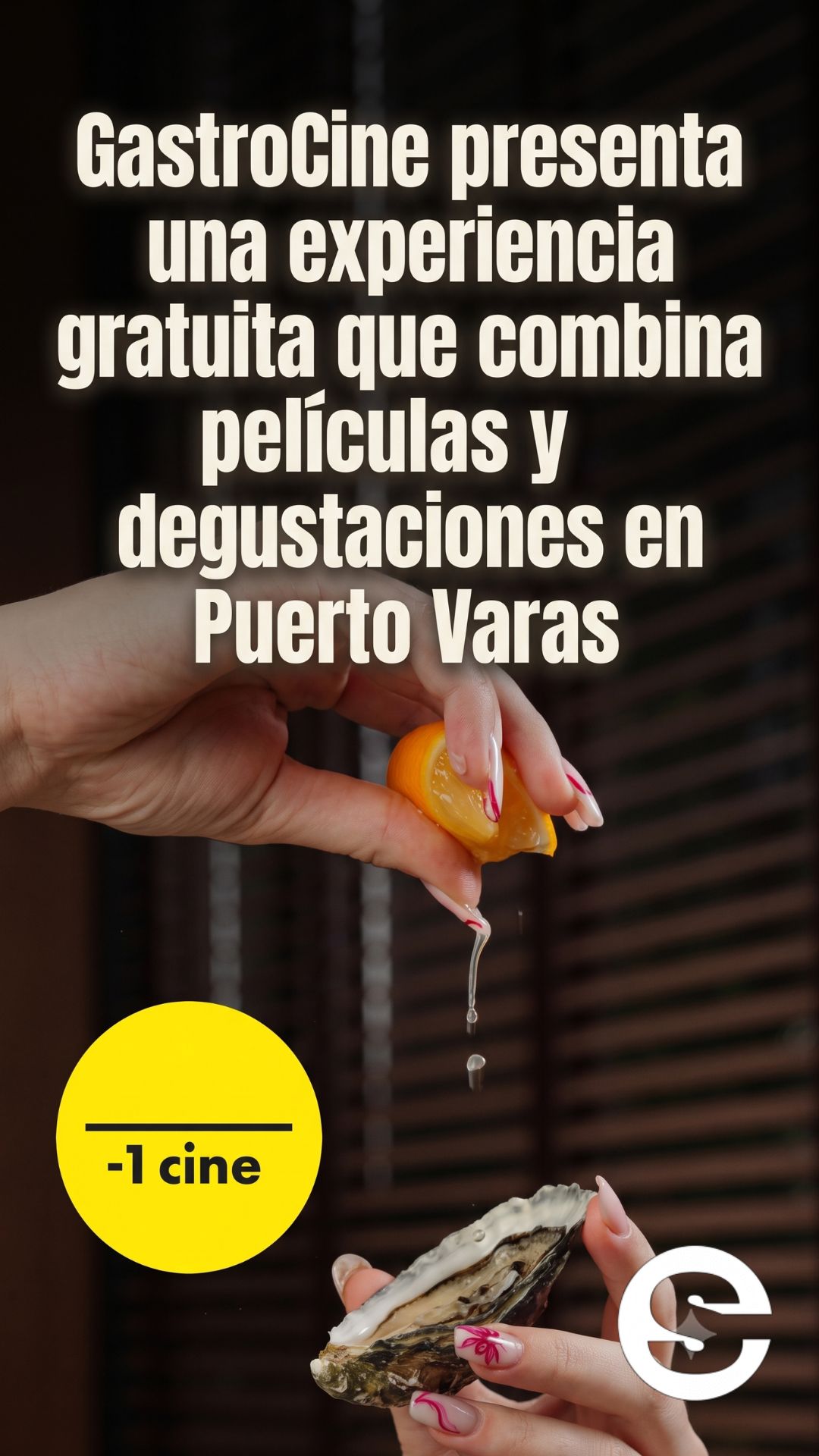 🇨🇱🎡 Gastrocine la experiencia gratuita que fusiona el septimo arte con degustaciones culinarias en puerto varas 🎟.