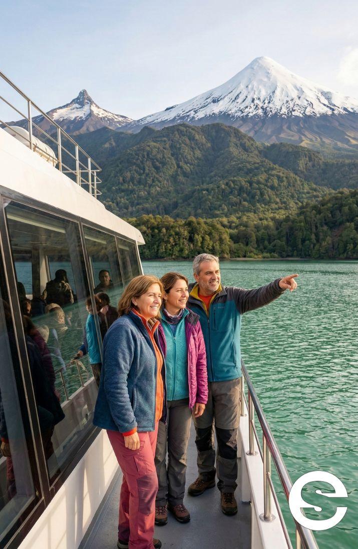 🇨🇱🎡 Navegación accesible por el Lago Todos los Santos 🏔.