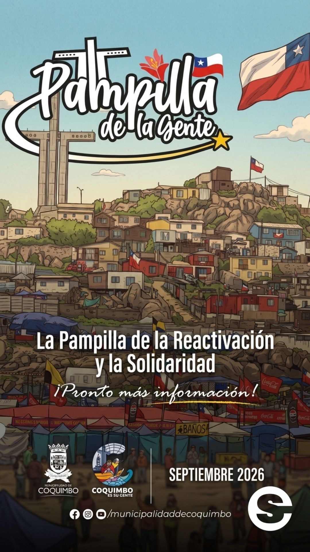 🇨🇱🎡 ¡CONFIRMADO! La Pampilla de la Gente en septiembre: reactivación y solidaridad en Coquimbo 🎟.