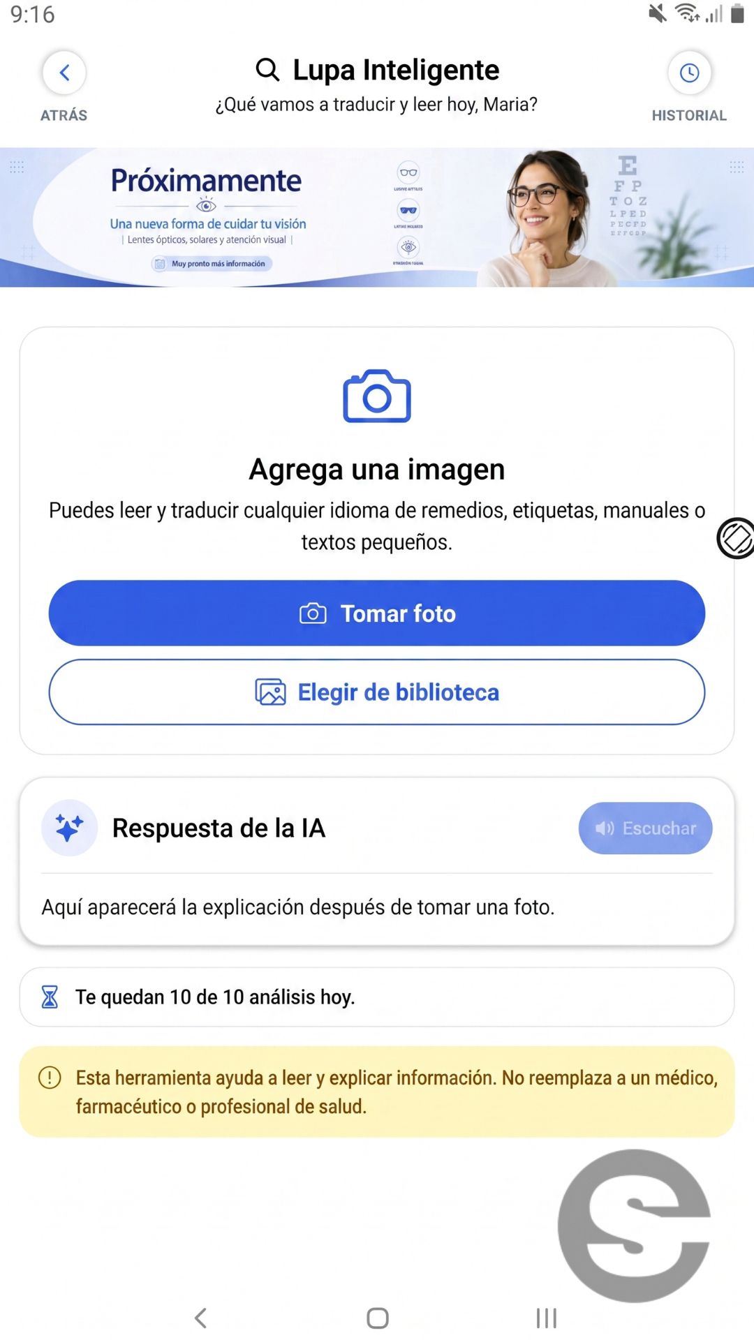 🇨🇱📈 Círculo Senior nueva función Lupa Inteligente 💻.