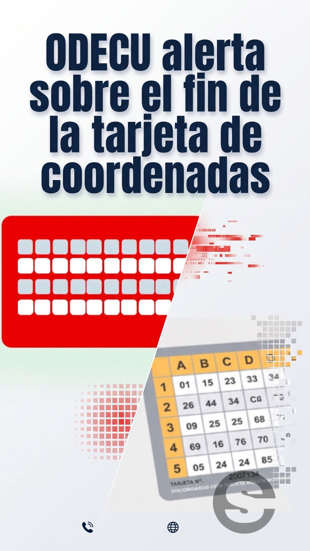 🇨🇱📈 Fin de la tarjeta de coordenadas ODECU alerta riesgo de exclusion para adultos mayores 💻.