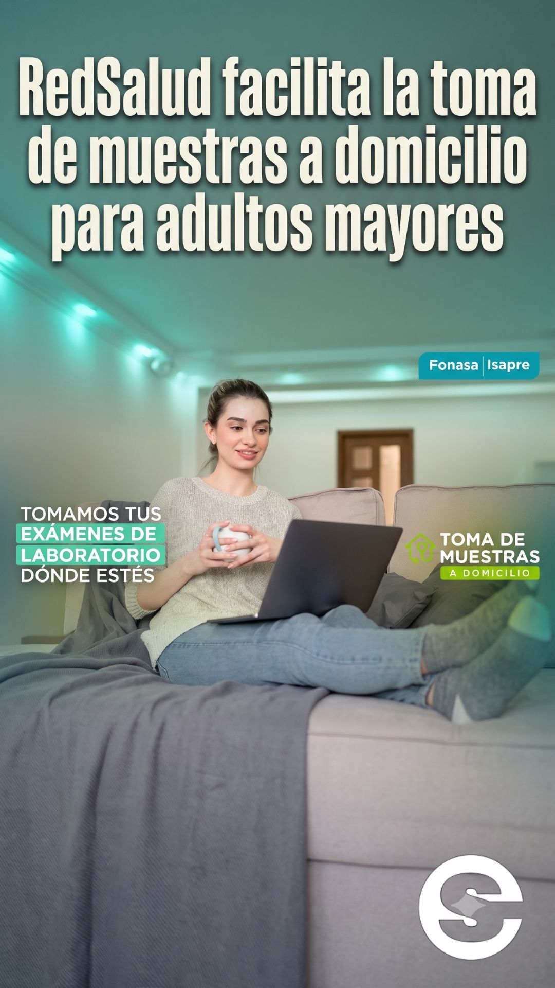 🇨🇱🏠 Toma de muestras a domicilio RedSalud servicios de laboratorios en casa 🛎️.