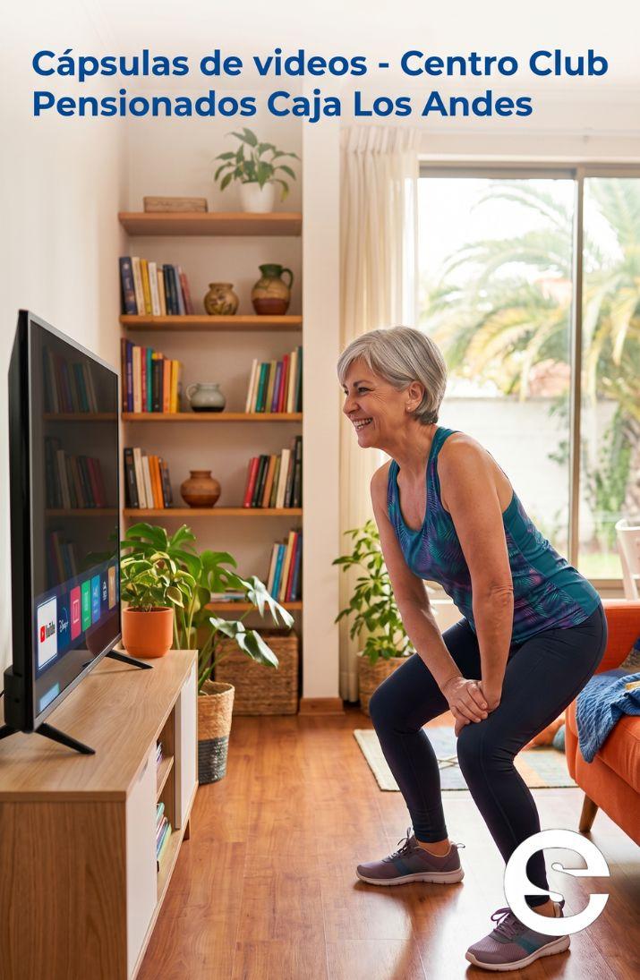 🇨🇱🧘 Cápsulas de videos - Centro Club Pensionados Caja Los Andes 🏋️.