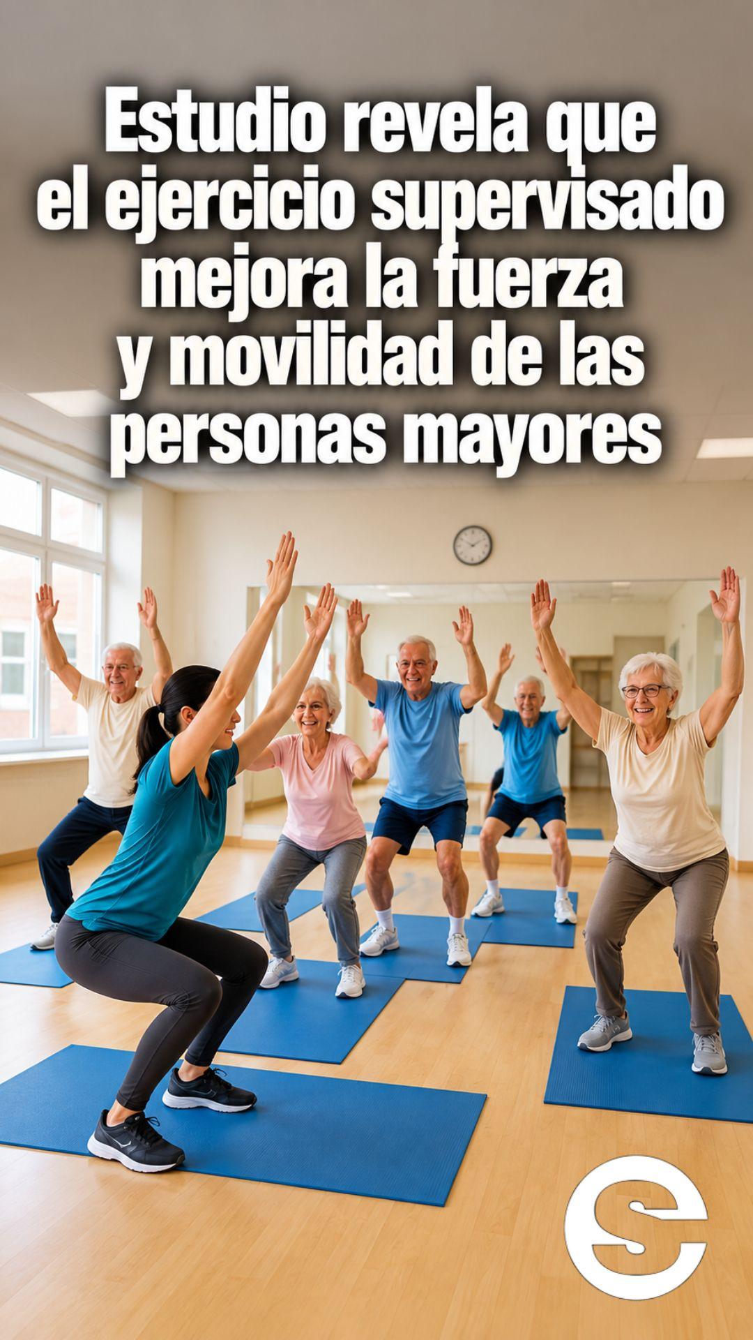🇫🇮 🏋 Estudio revela que el ejercicio supervisado mejora la fuerza y movilidad de las personas mayores.