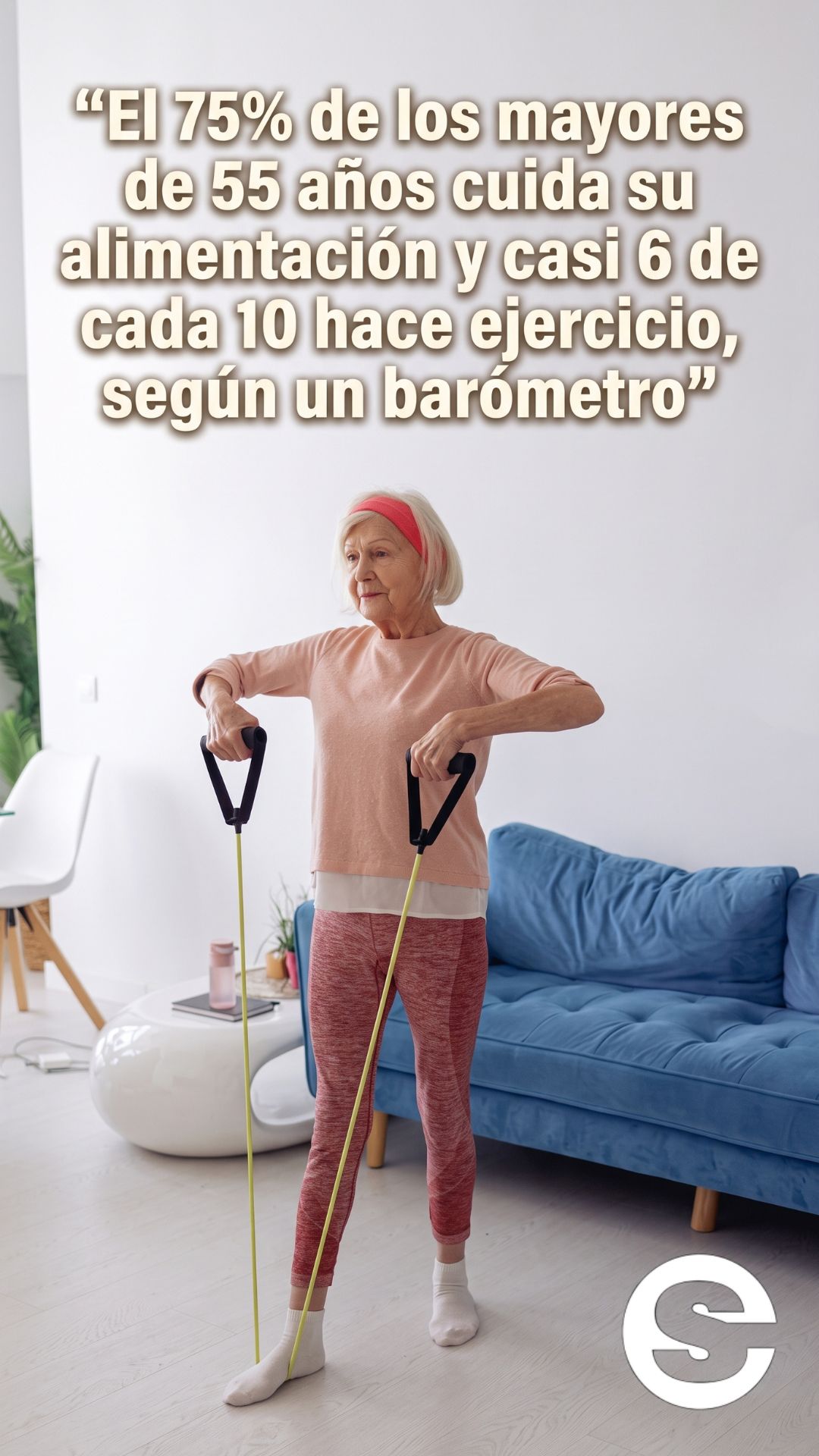🇨🇱🧘 75% de mayores de 55 años cuida su alimentación y casi 6 de cada 10 hace ejercicio según barómetro 🍎.