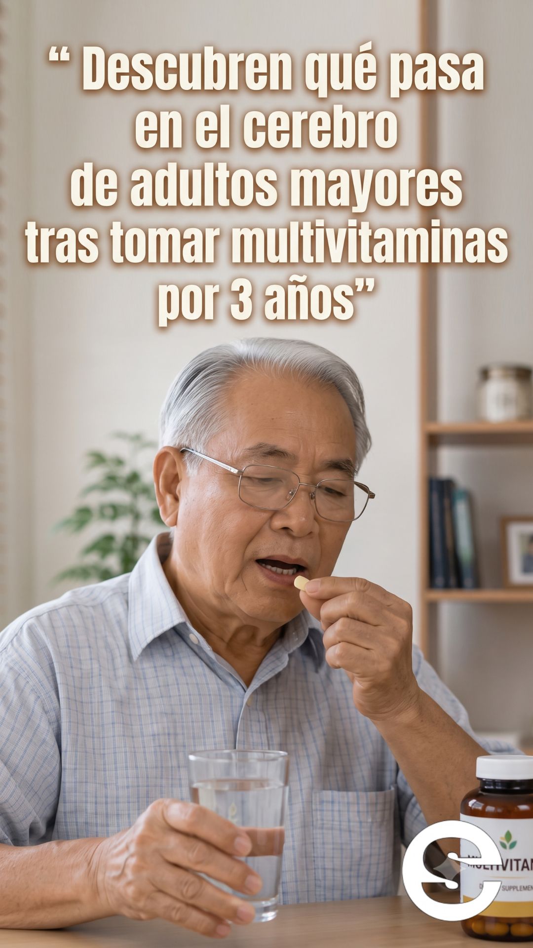 🌐🧘 Adultos mayores toman multivitaminas todos los dias que pasa despues de 3 anos 🩺.