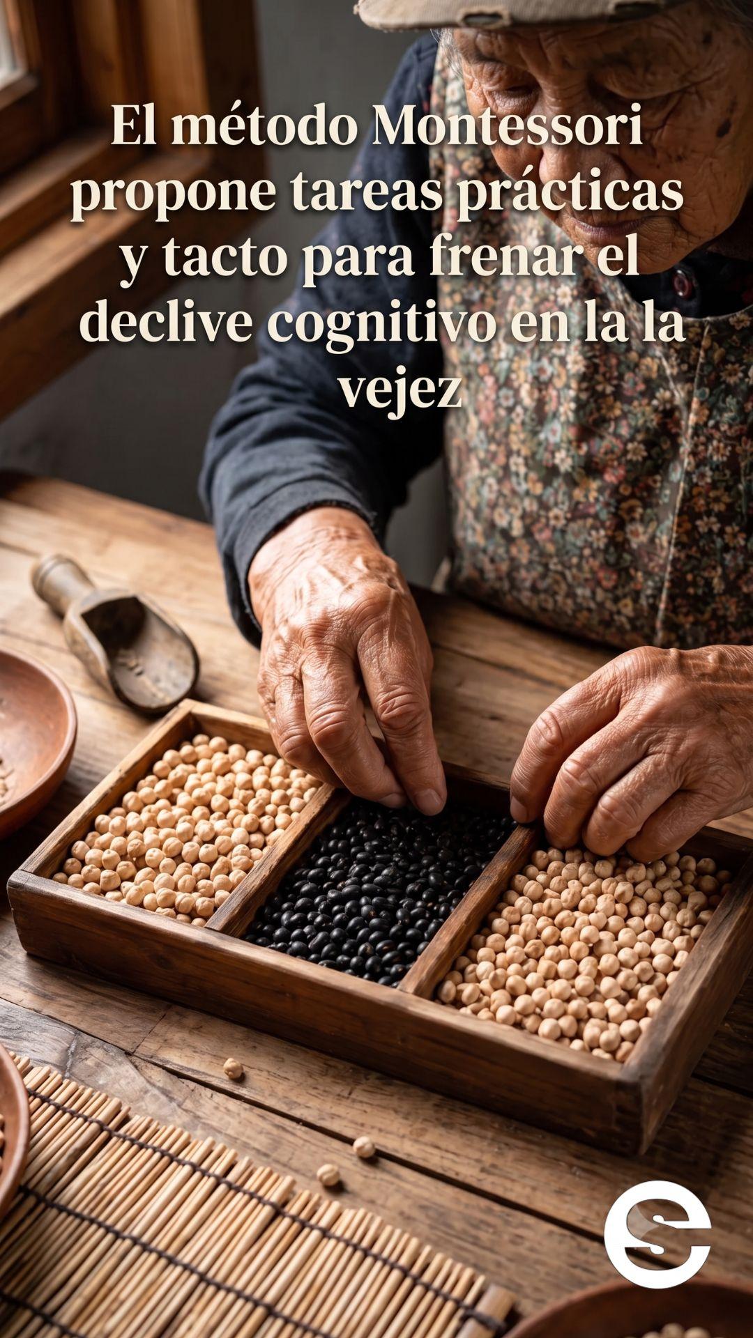 🇨🇱🧘 Ni crucigramas ni sudokus la actividad recomendada metodo Montessori mayores de 60 anos evitar declive cognitivo 🏋️.