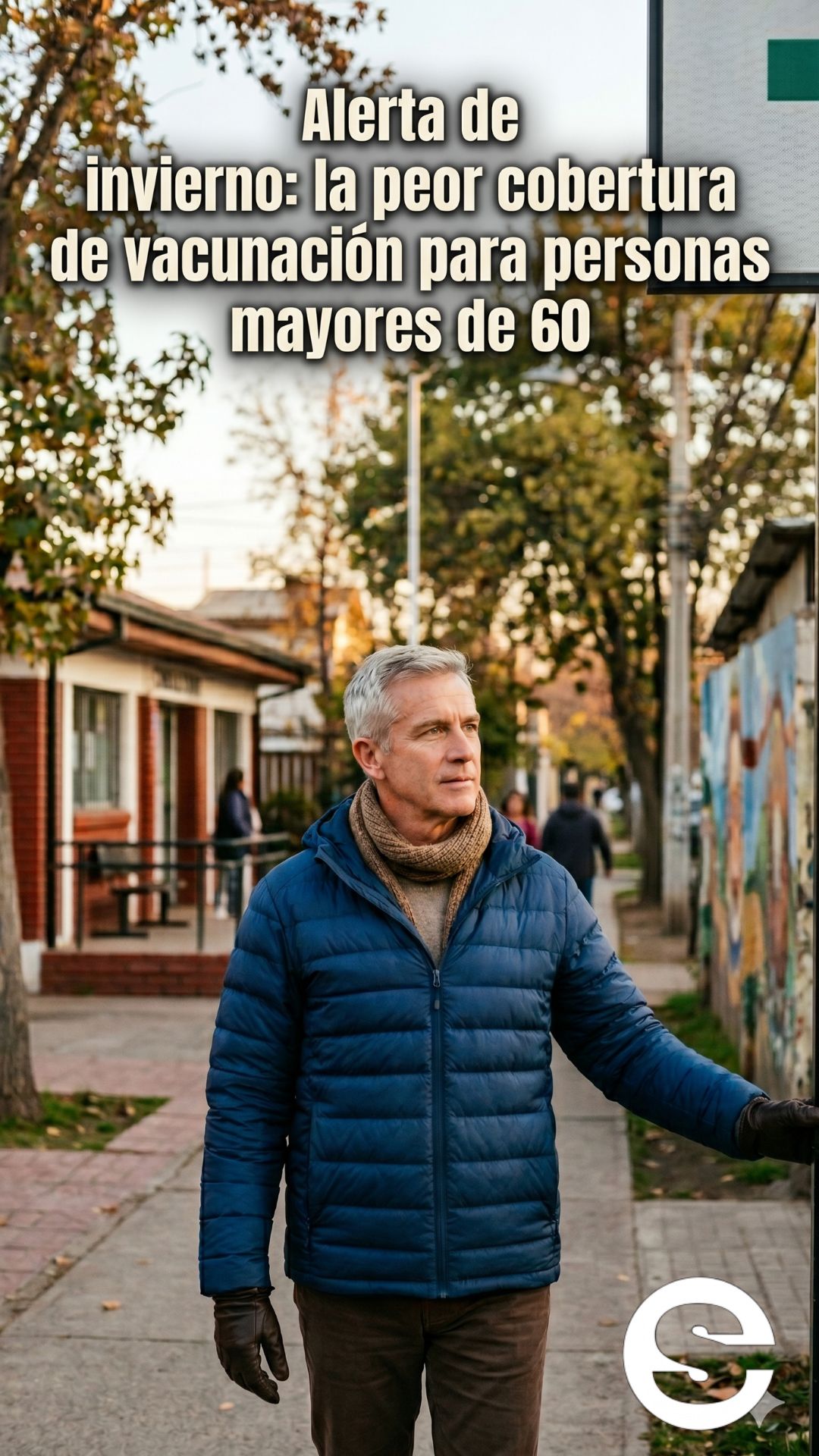 🇨🇱🧘 Alerta de invierno: la peor cobertura de vacunación para personas mayores de 60 🩺.
