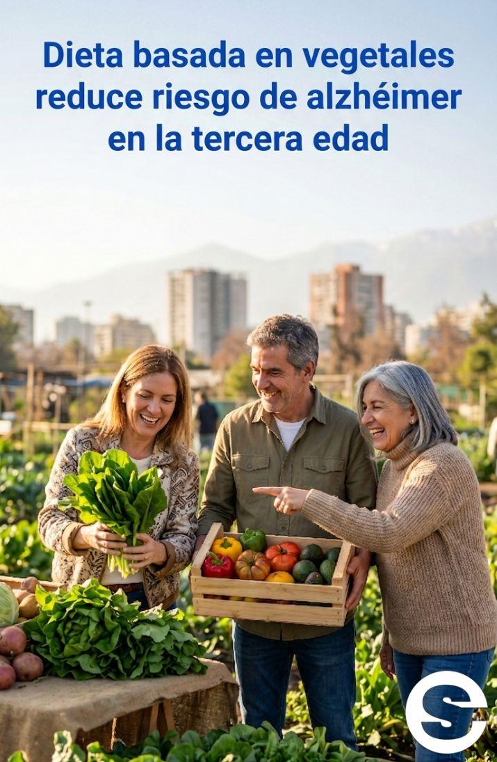 🇨🇱🧘 Dieta basada en vegetales reduce riesgo de alzhéimer en la tercera edad 🍎.