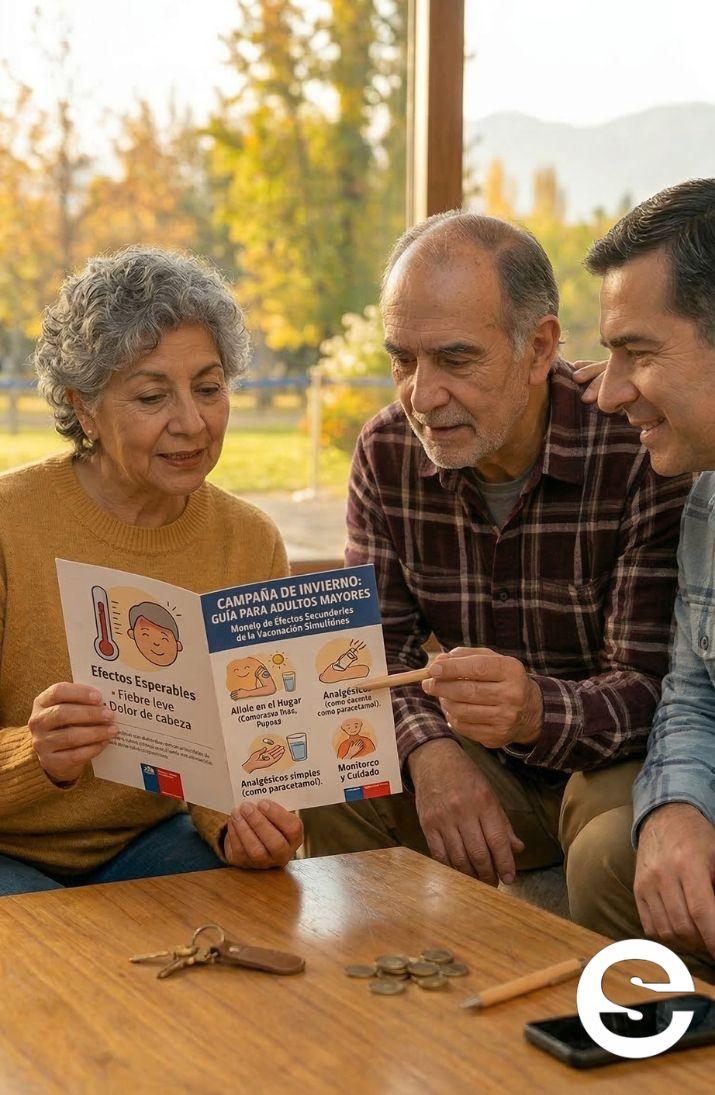 🇨🇱🧘 Recomendaciones para el cuidado post-vacunación en personas mayores 🩺.