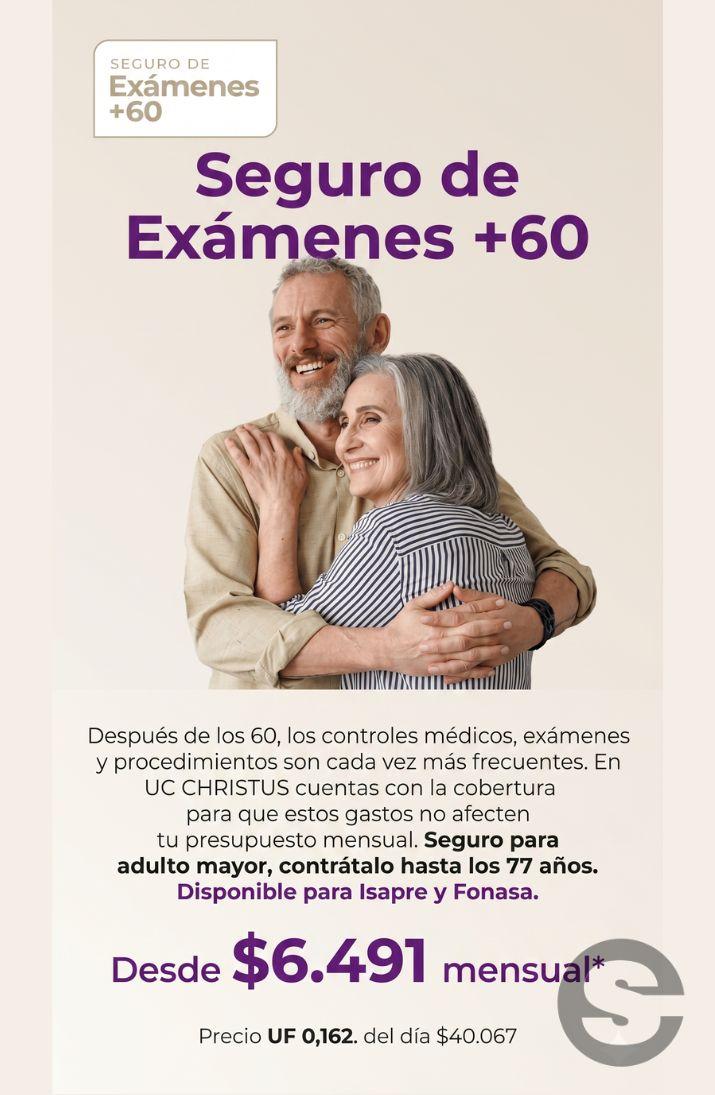 🇨🇱🧘 Prevención al alcance: Seguros UC Christus lanza nuevo Seguro de Exámenes exclusivo para adultos mayores 🩺.